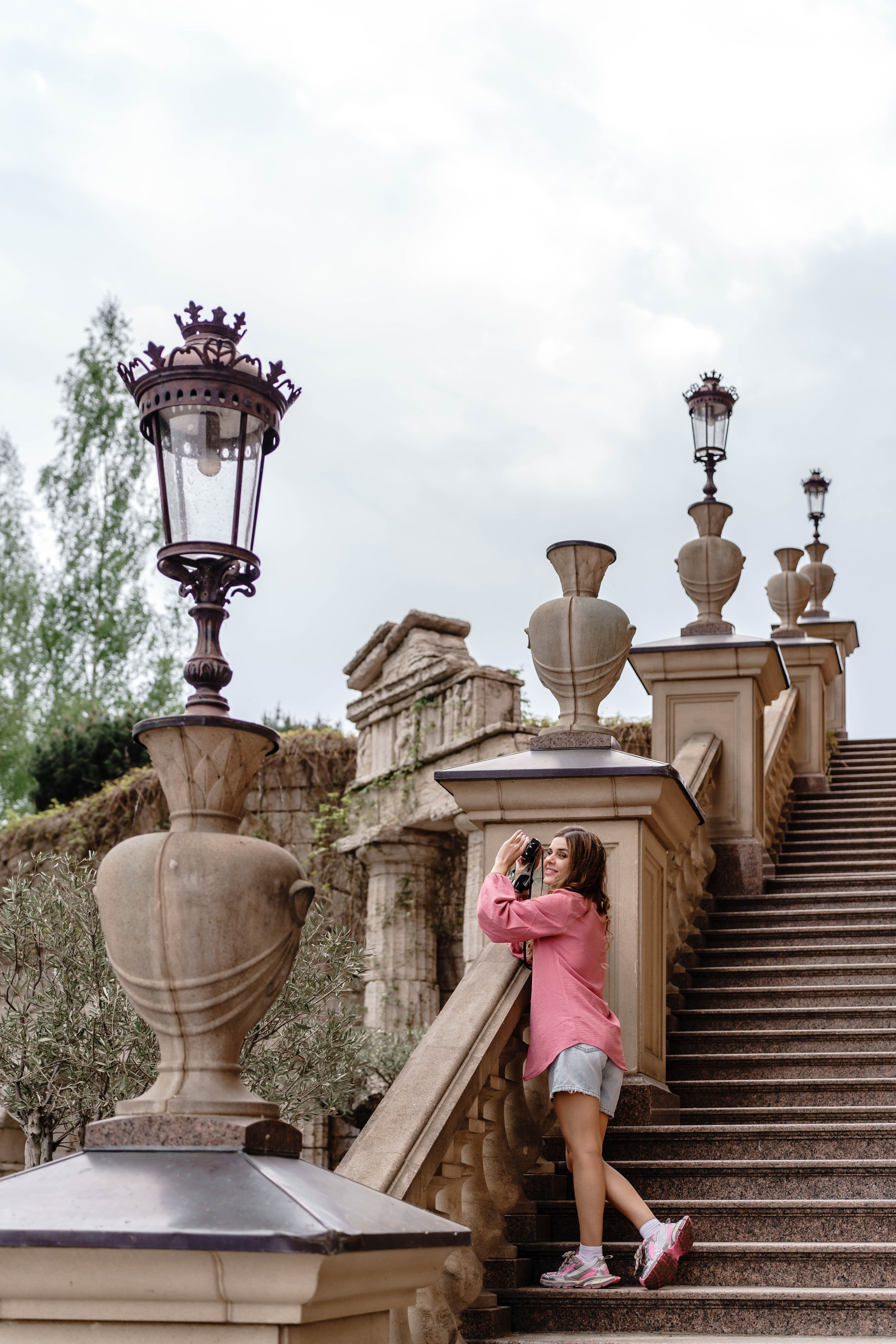Фотосесія в сакурах. Family photographer in Kiev Natalia Shkavron