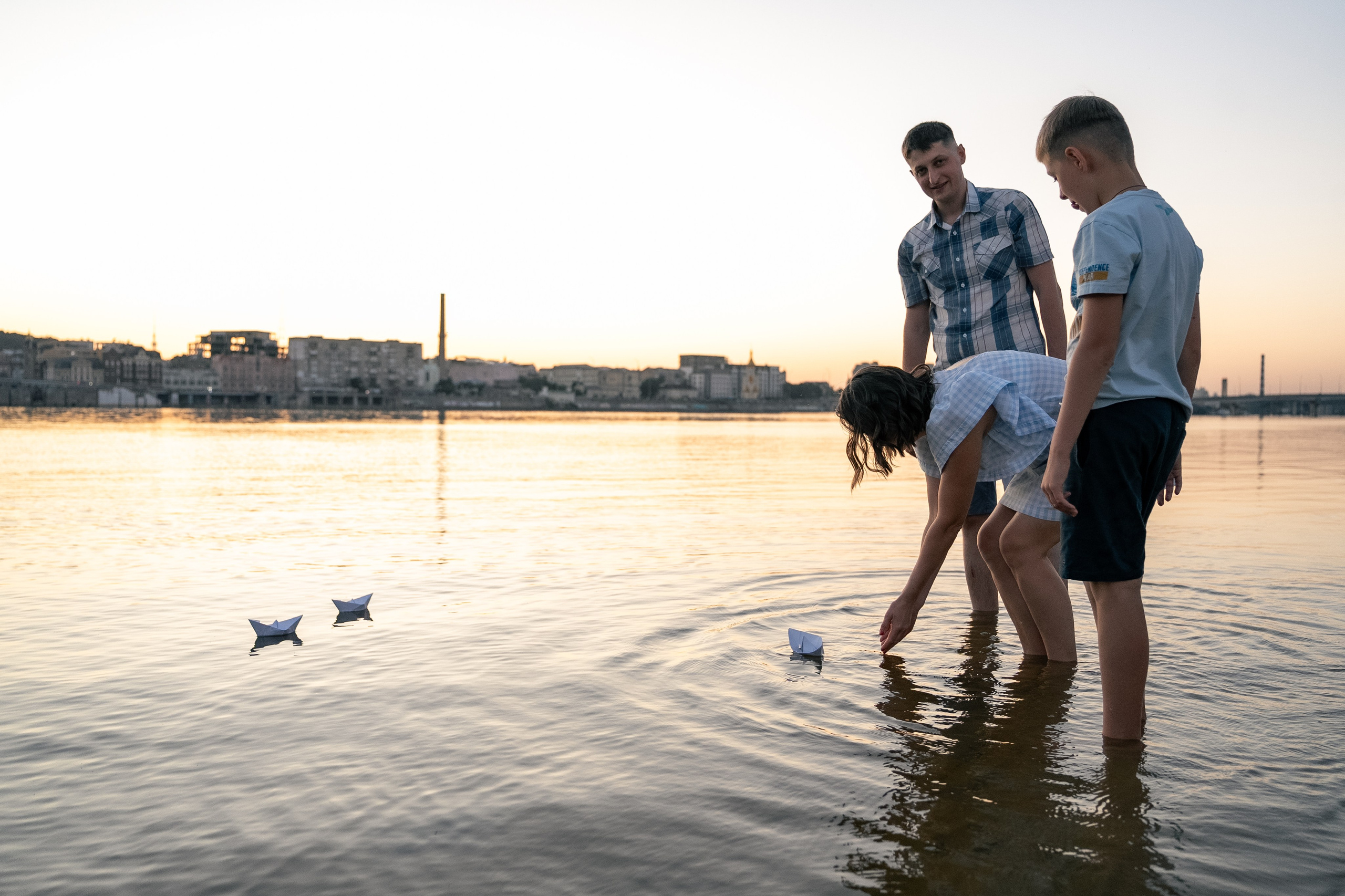 Сімейна фотосесія на Трухановому острові. Сімейний фотограф Київ Наталія Шкаврон