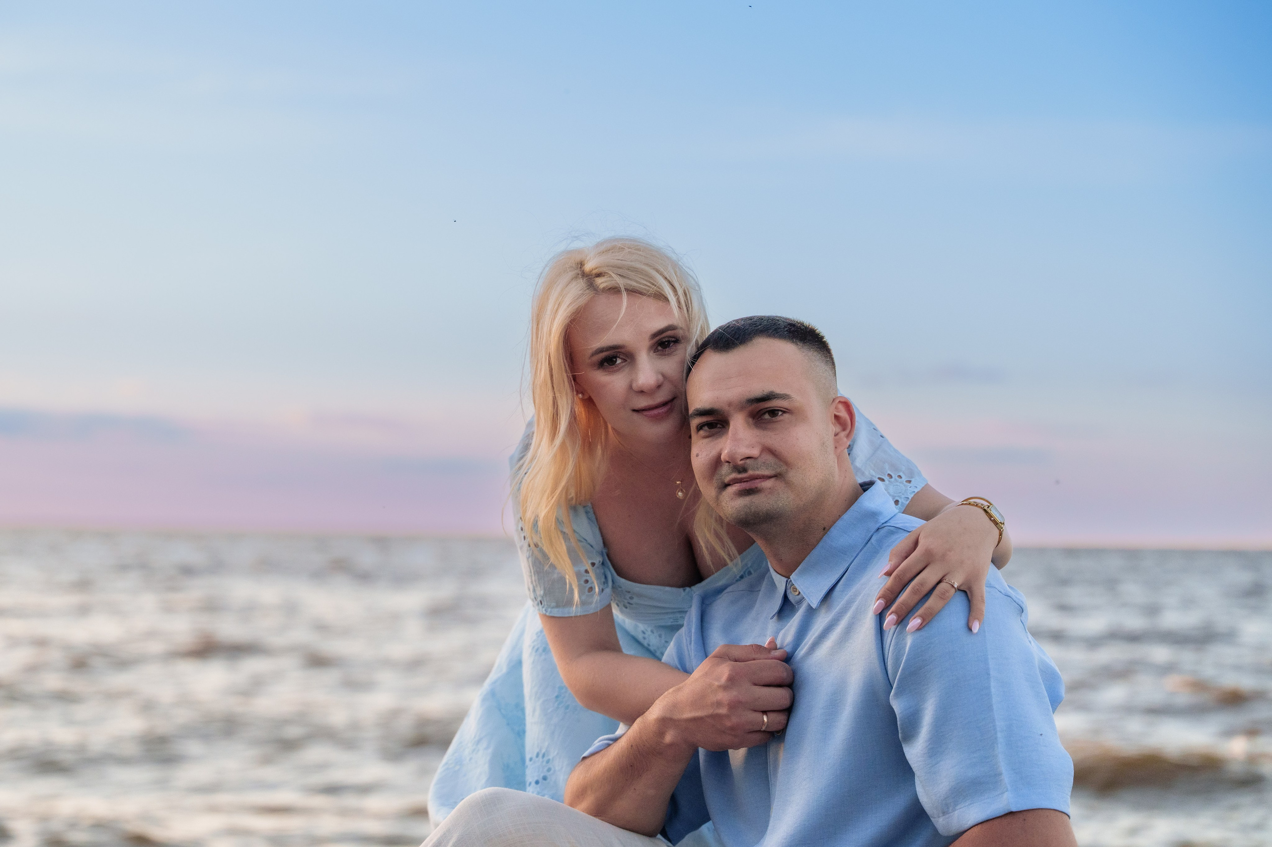 Гендер паті на Київському морі. Family photographer in Kiev Natalia Shkavron