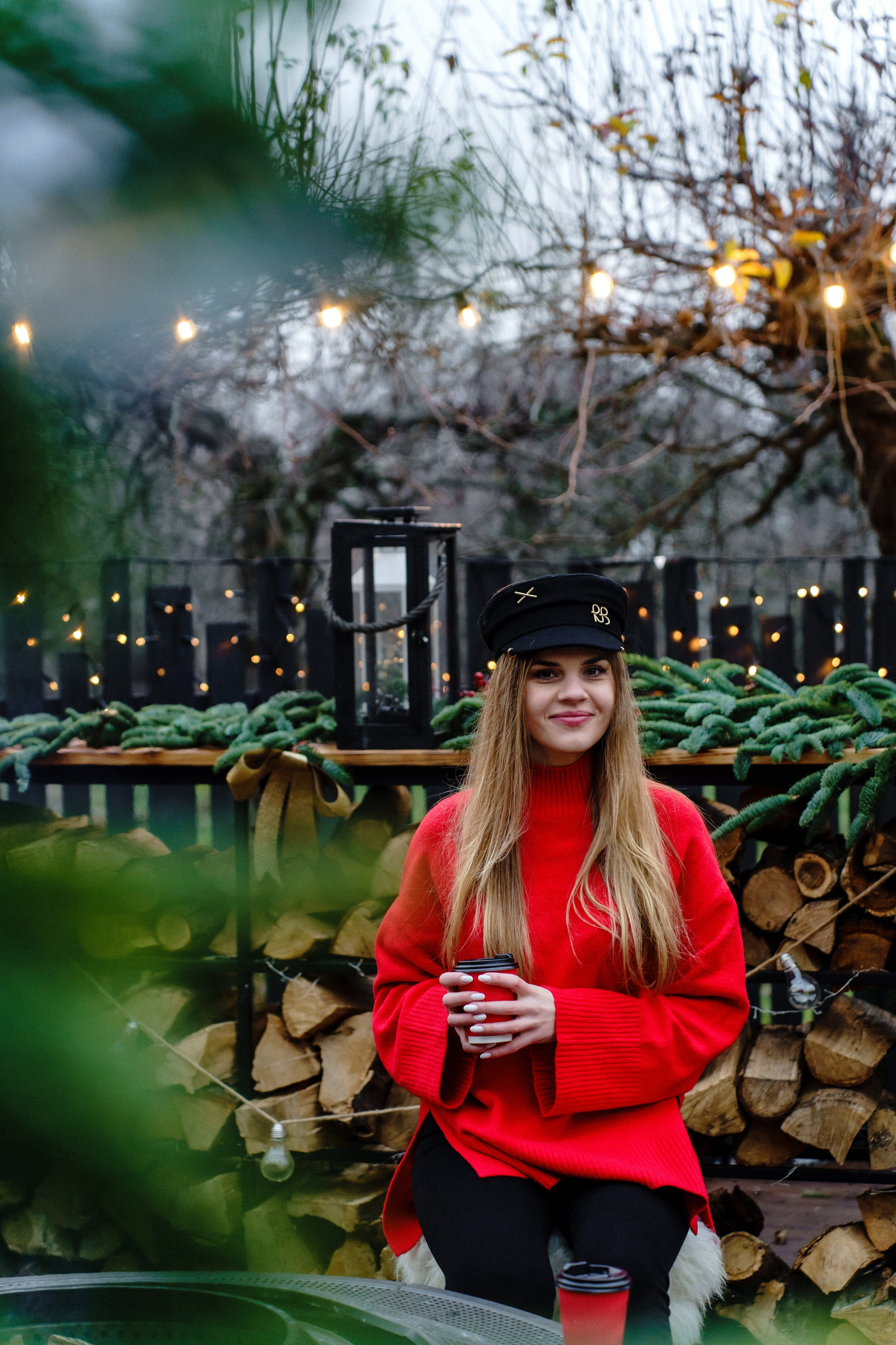 Новорічна індивідуальна фотосесія на ВДНГ. Сімейний фотограф Київ Наталія Шкаврон