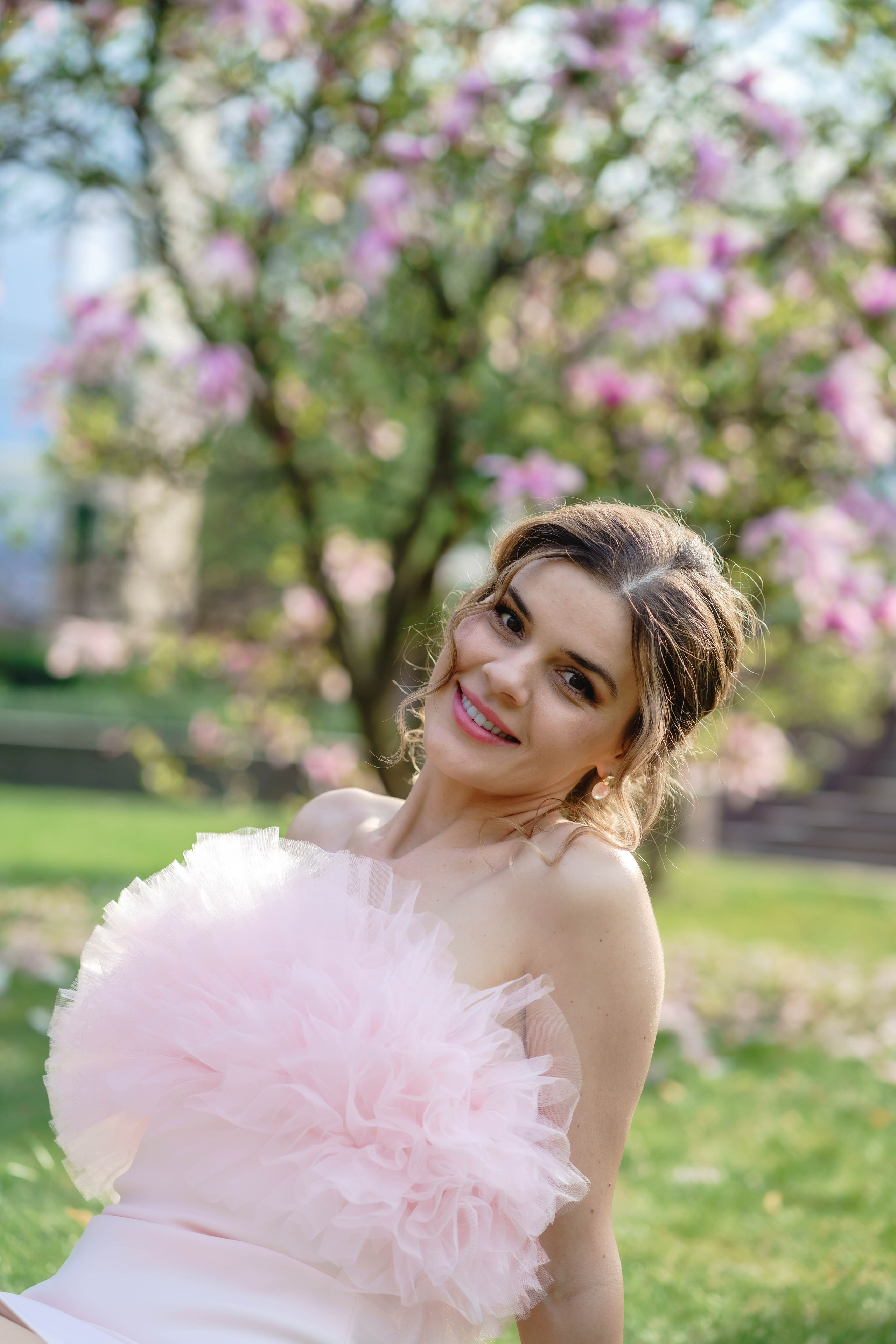 Фотосесія в магноліях. Сімейний фотограф Київ Наталія Шкаврон