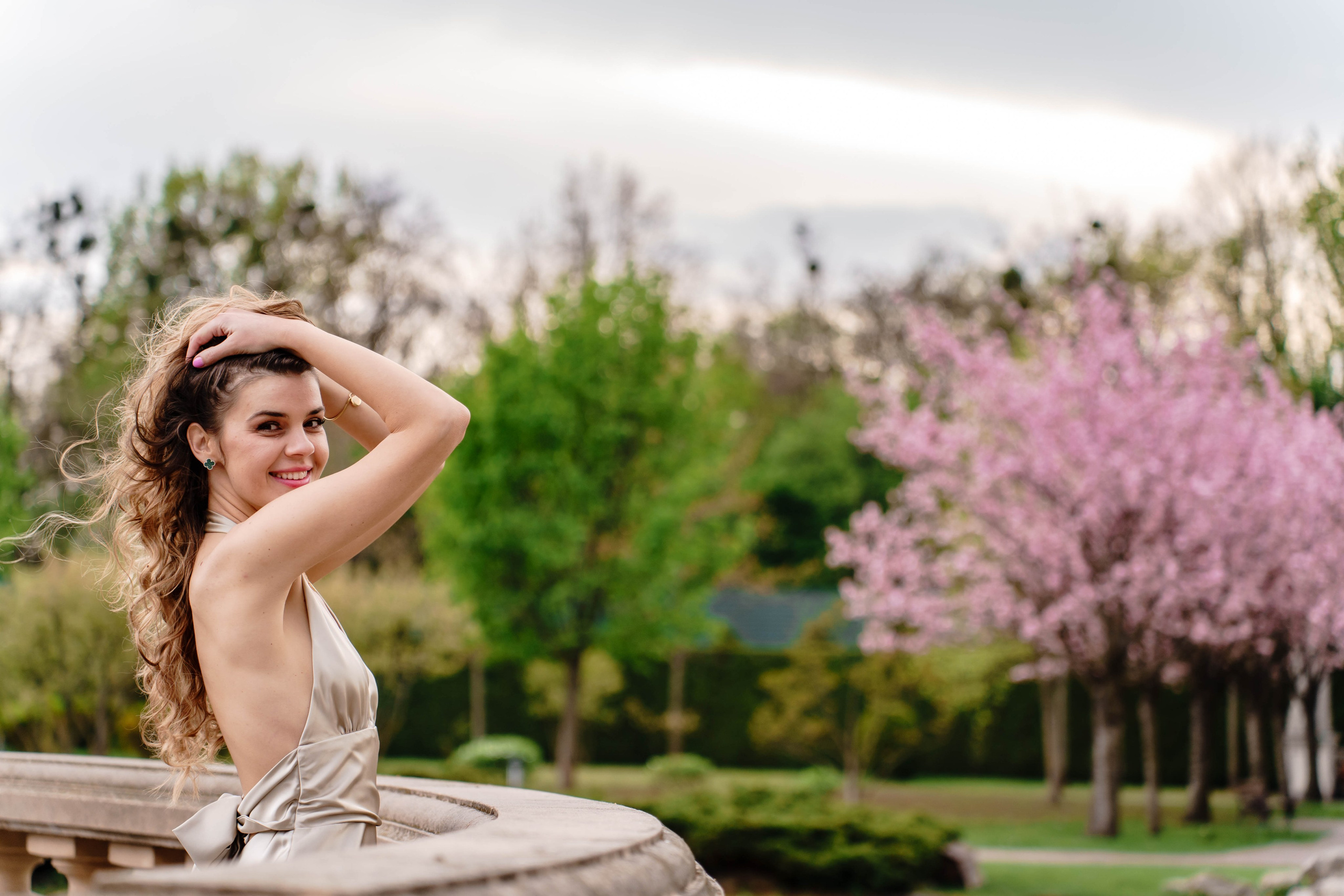 Фотосесія в сакурах. Family photographer in Kiev Natalia Shkavron