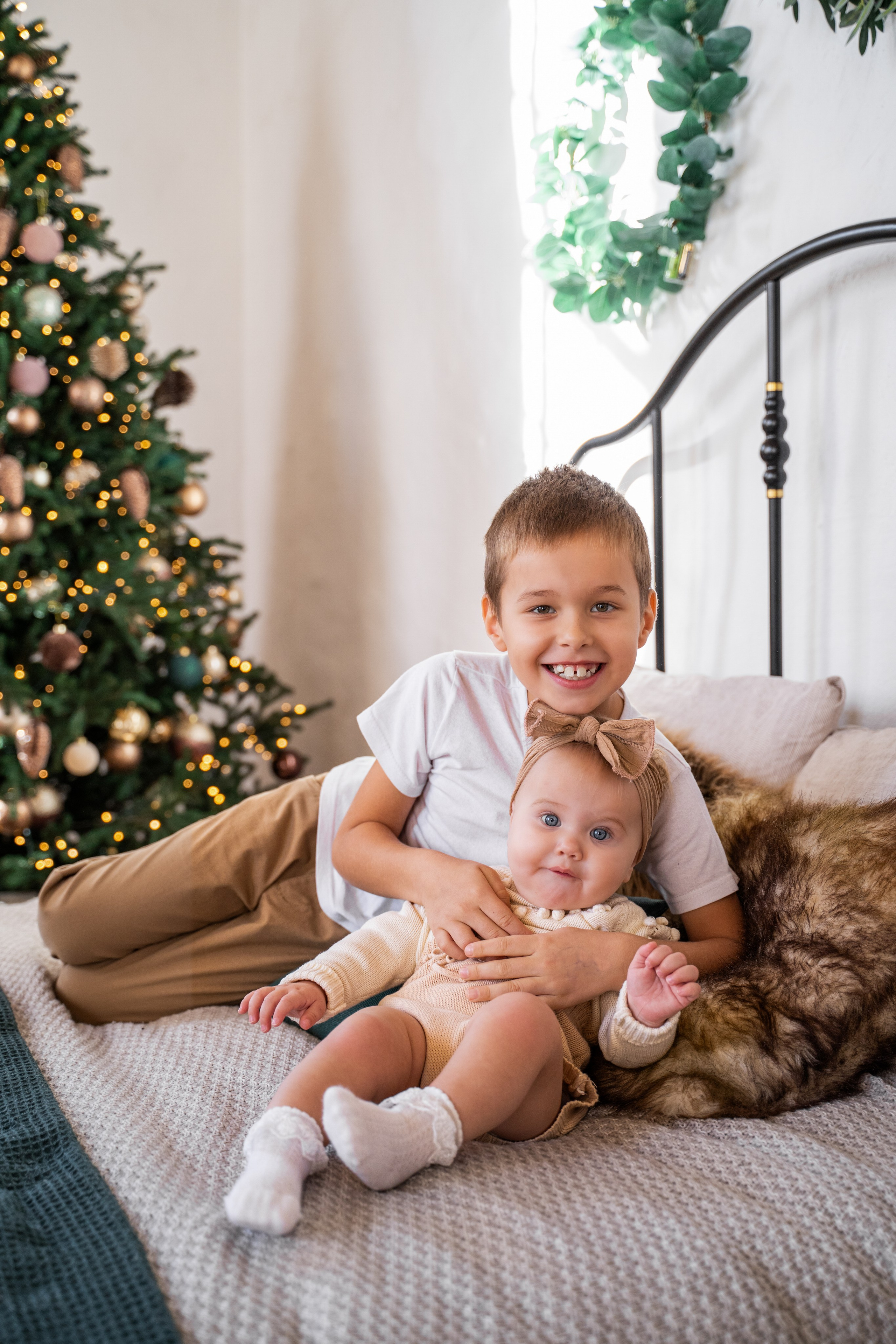Новорічна фотосесія в студії Київ. Сімейний фотограф Київ Наталія Шкаврон