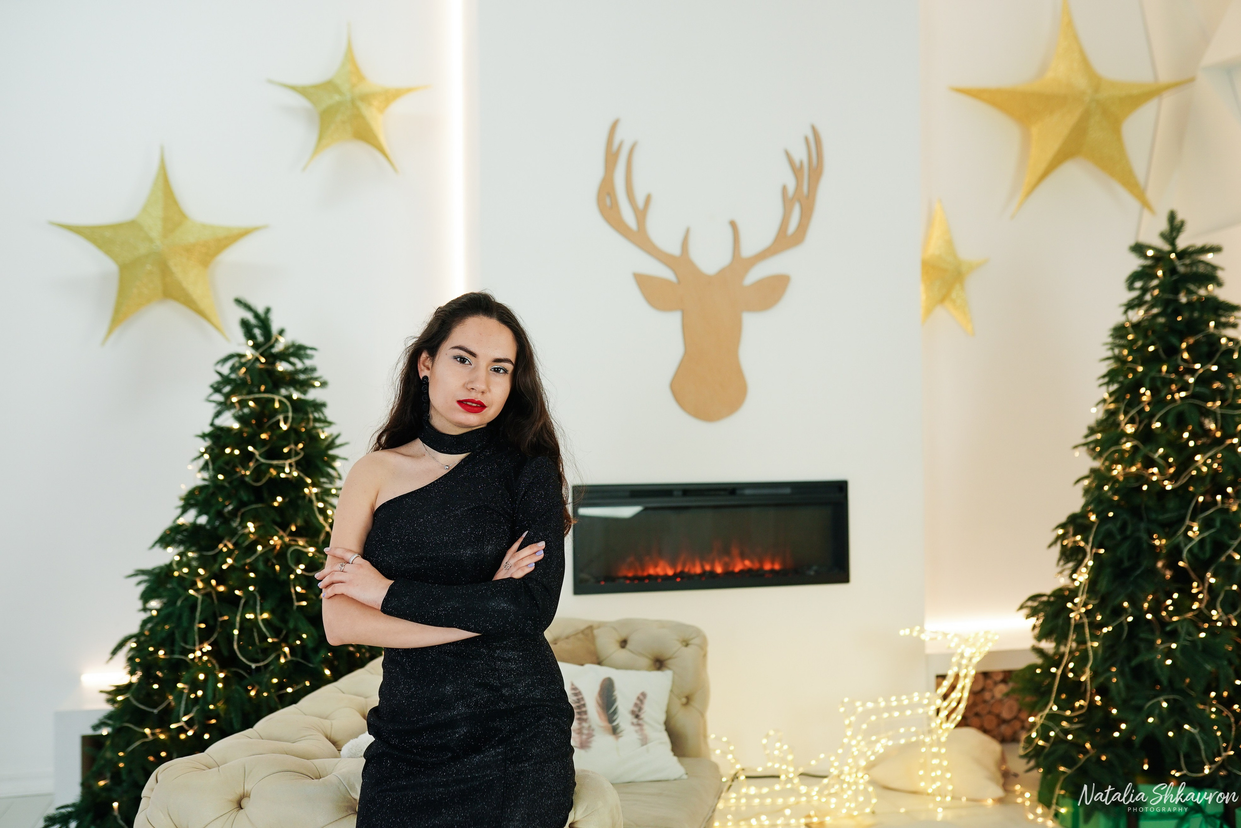 Індивідуальна новорчіна фотосесія в студії. Сімейний фотограф Київ Наталія Шкаврон