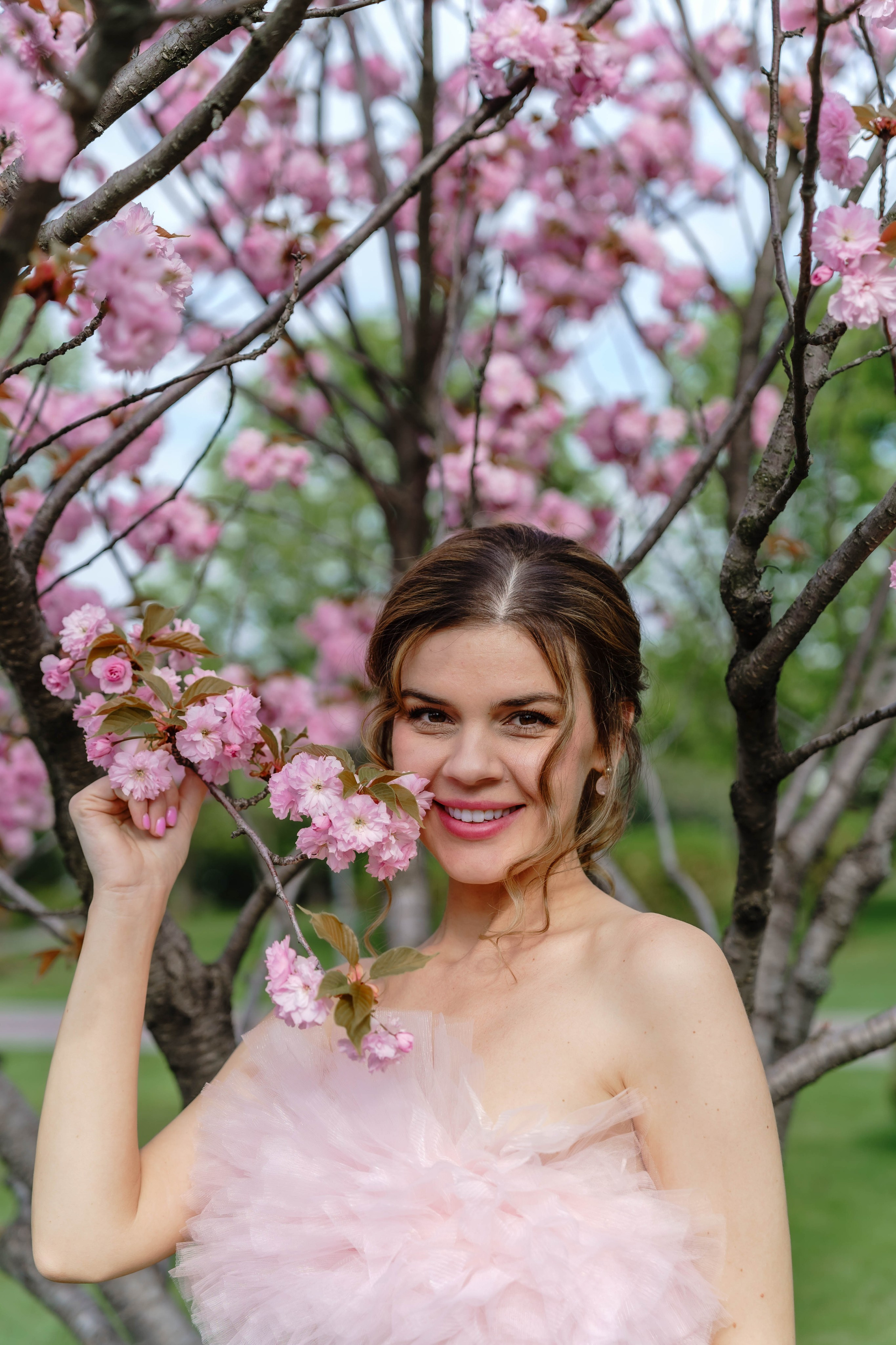 Фотосесія в сакурах. Family photographer in Kiev Natalia Shkavron