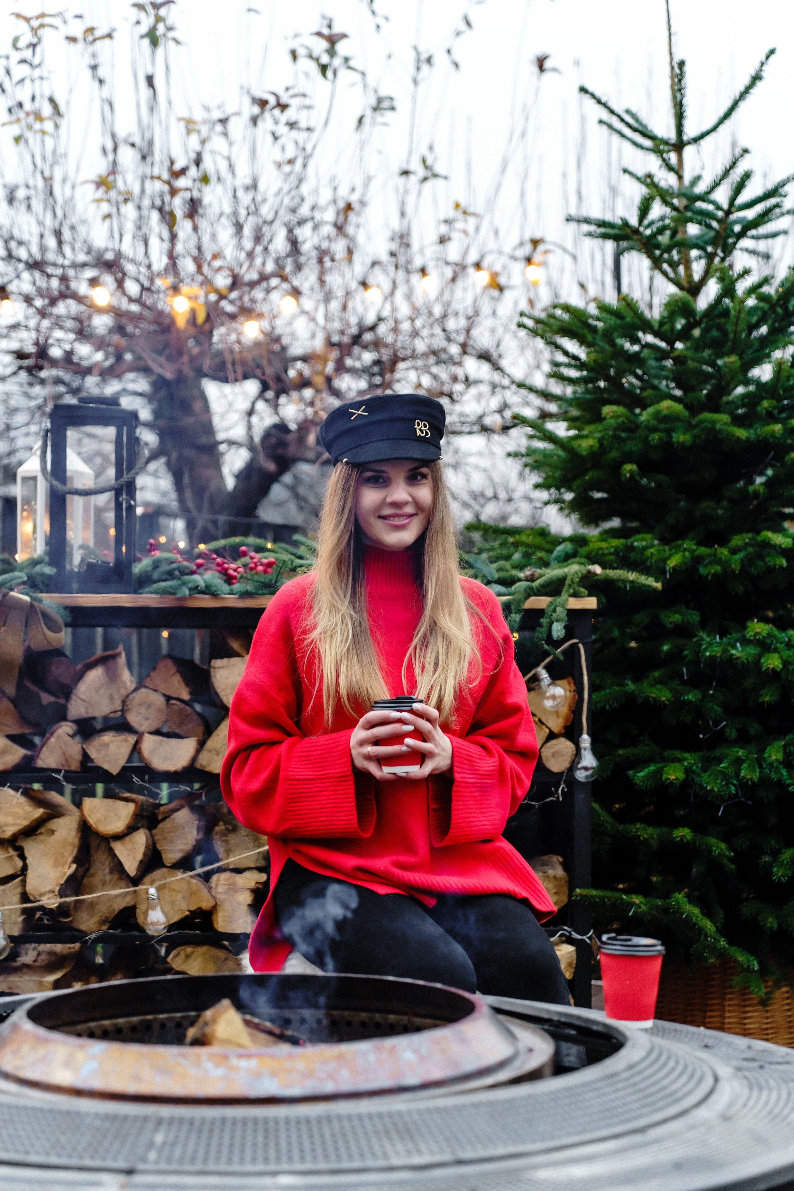 Новорічна індивідуальна фотосесія на ВДНГ. Сімейний фотограф Київ Наталія Шкаврон