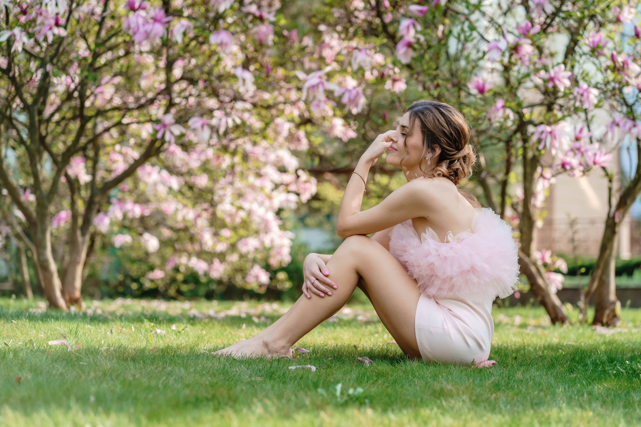 Фотосесія в магноліях. Сімейний фотограф Київ Наталія Шкаврон