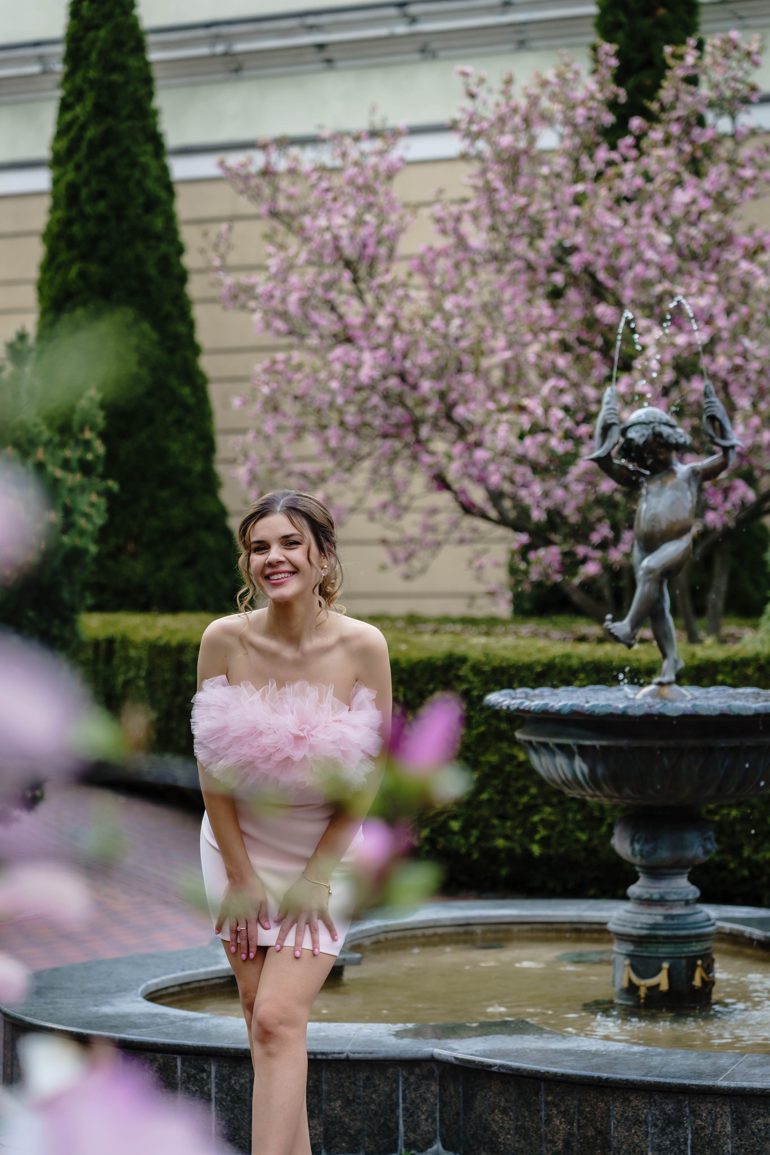 Фотосесія в магноліях. Сімейний фотограф Київ Наталія Шкаврон