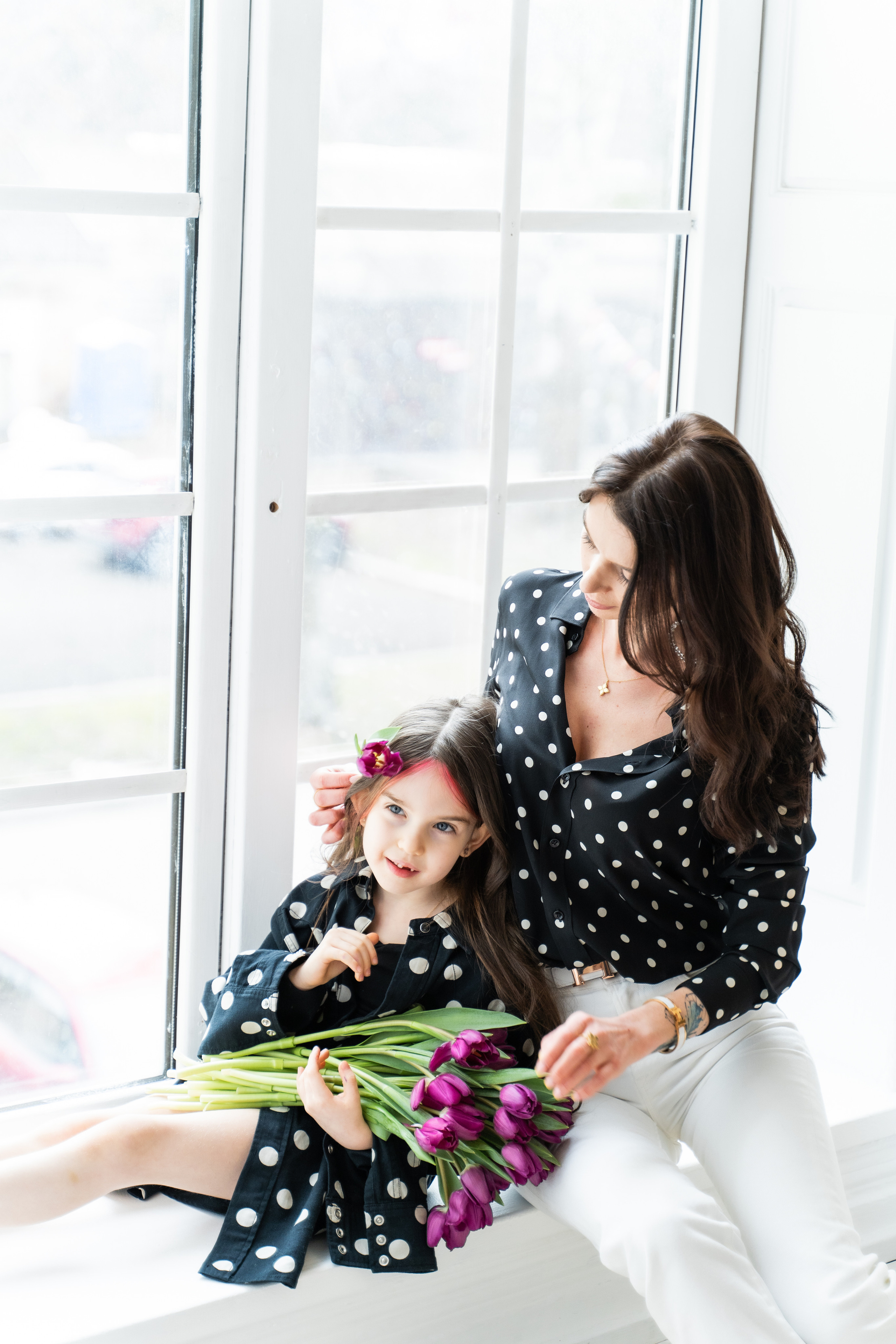 Фотосесія мама та доня до дня 8 березня. Family photographer in Kiev Natalia Shkavron