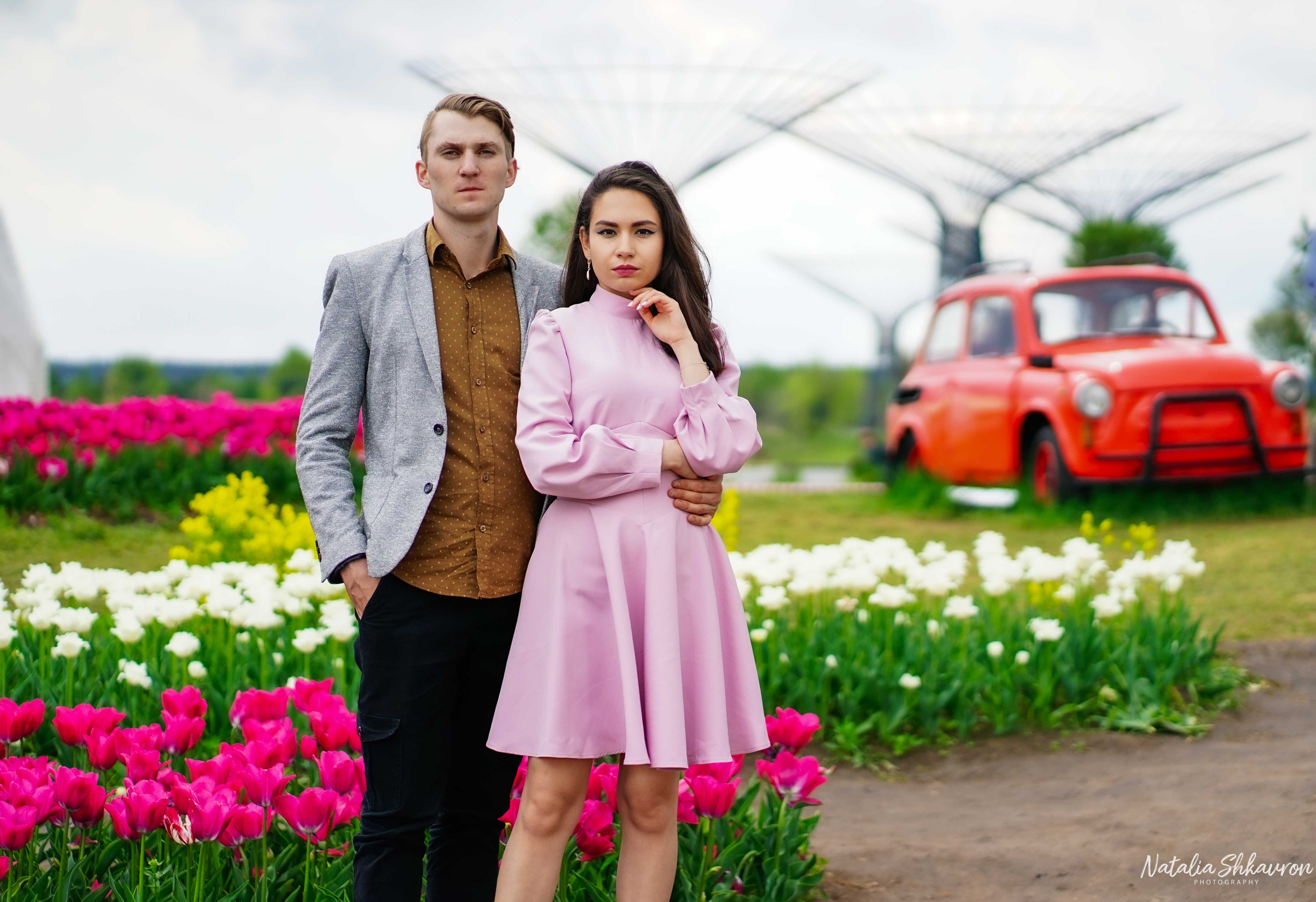 фотосесія в добропарку, фотосесія в тюльпанах, лав стори, фотограф київ, фотограф добропарк, 