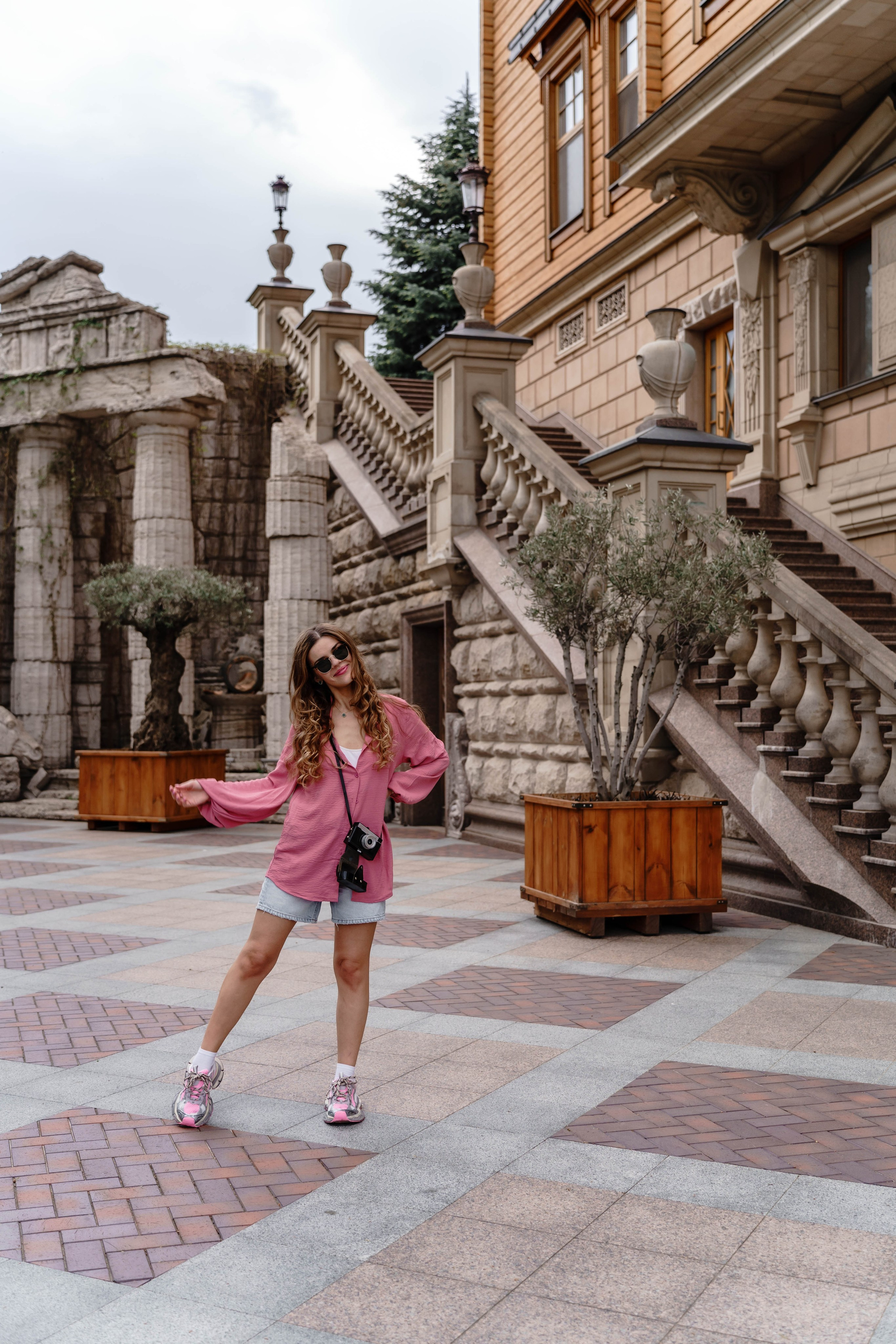 Фотосесія в сакурах. Family photographer in Kiev Natalia Shkavron