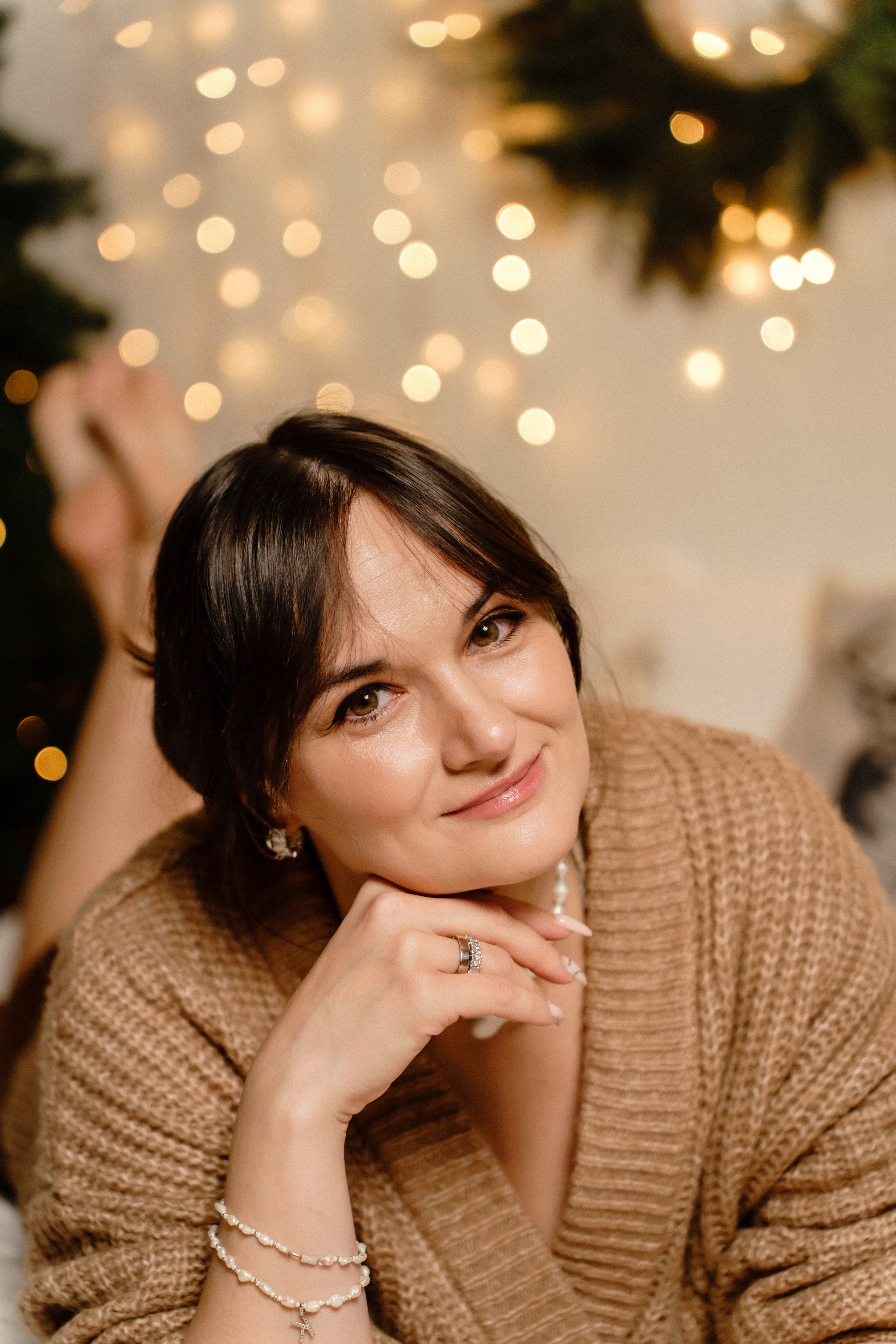 Новорічна фотосесія мами та сина. Family photographer in Kiev Natalia Shkavron