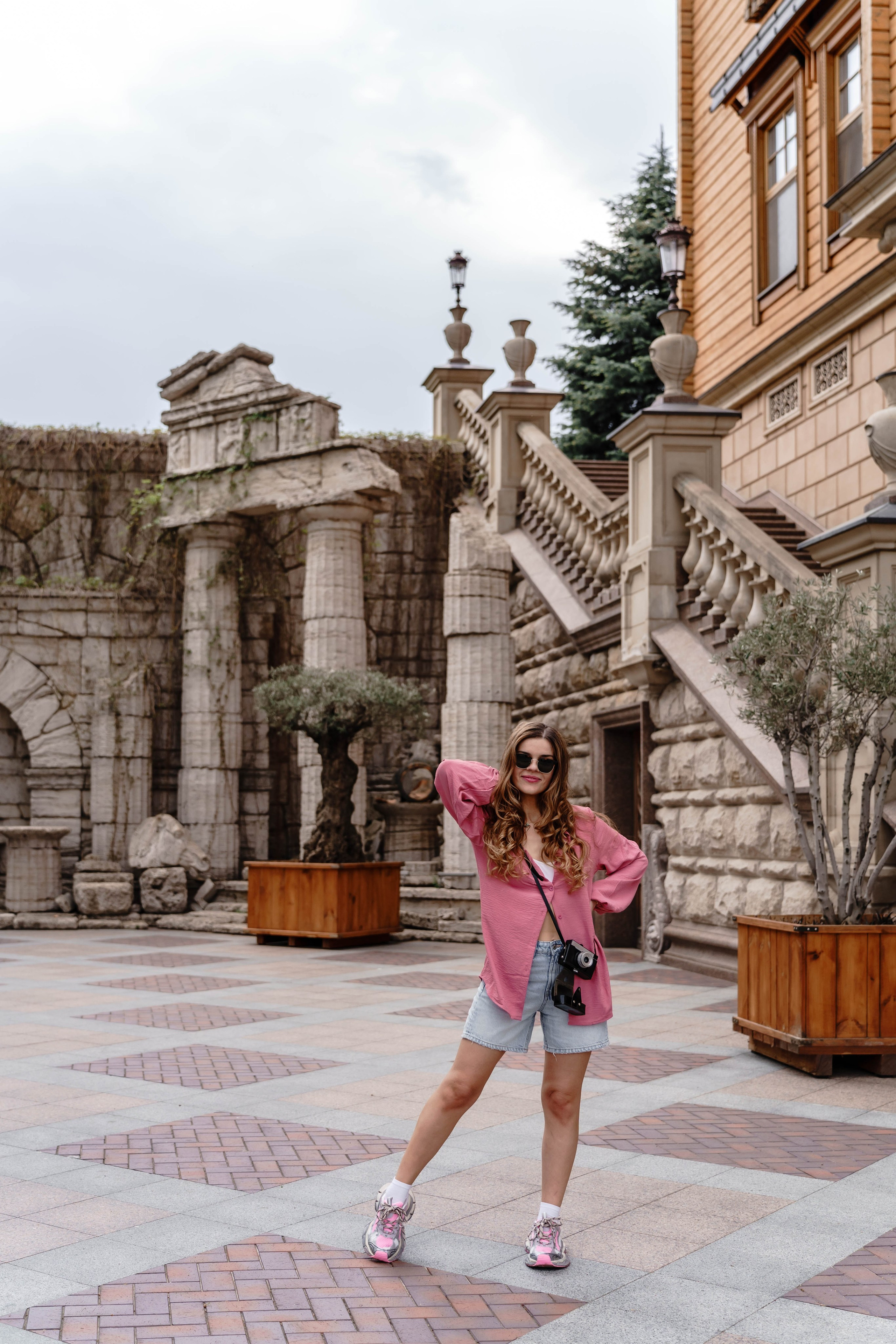 Фотосесія в сакурах. Family photographer in Kiev Natalia Shkavron