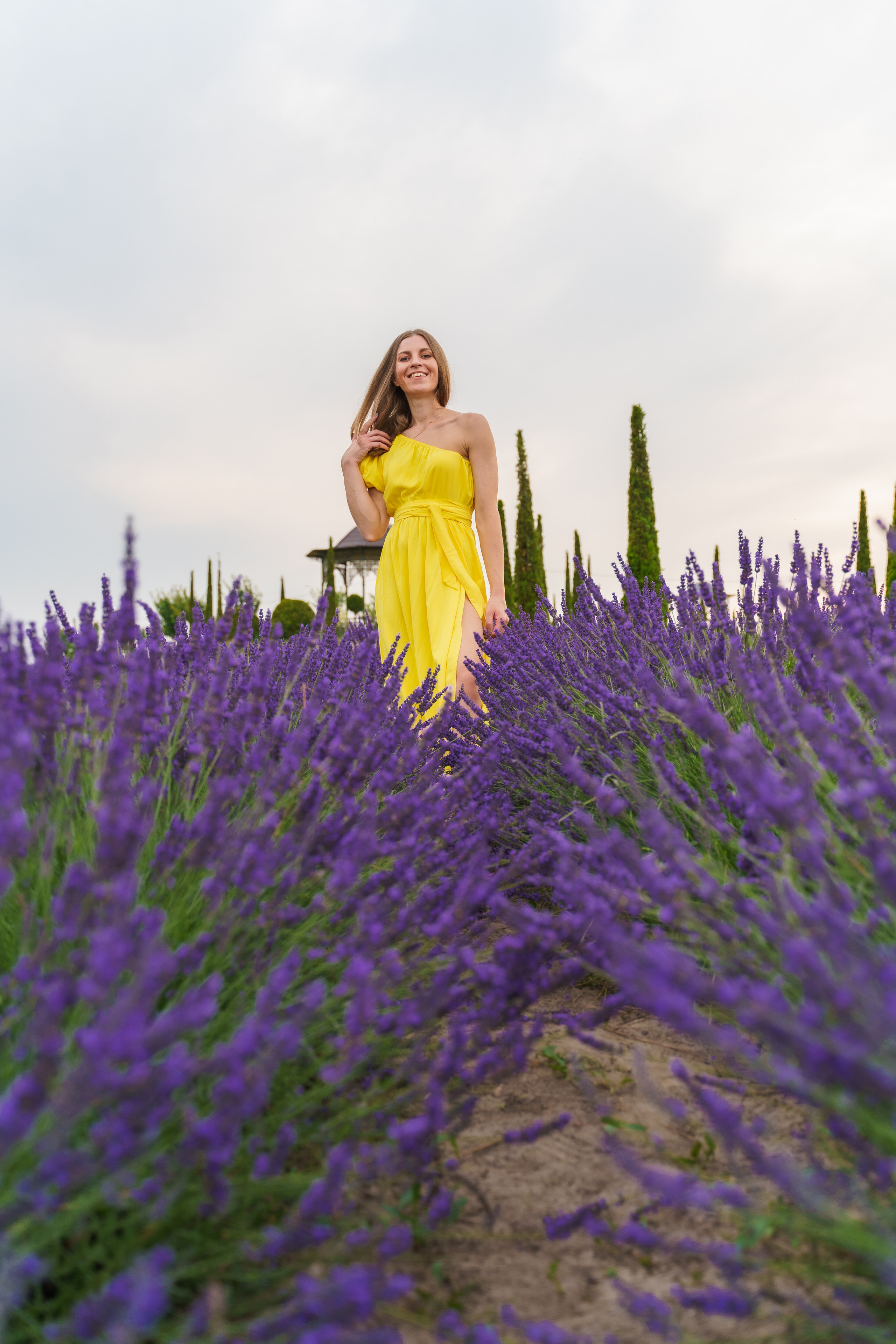 Фотосесія в лаванді у Добропарку. Family photographer in Kiev Natalia Shkavron