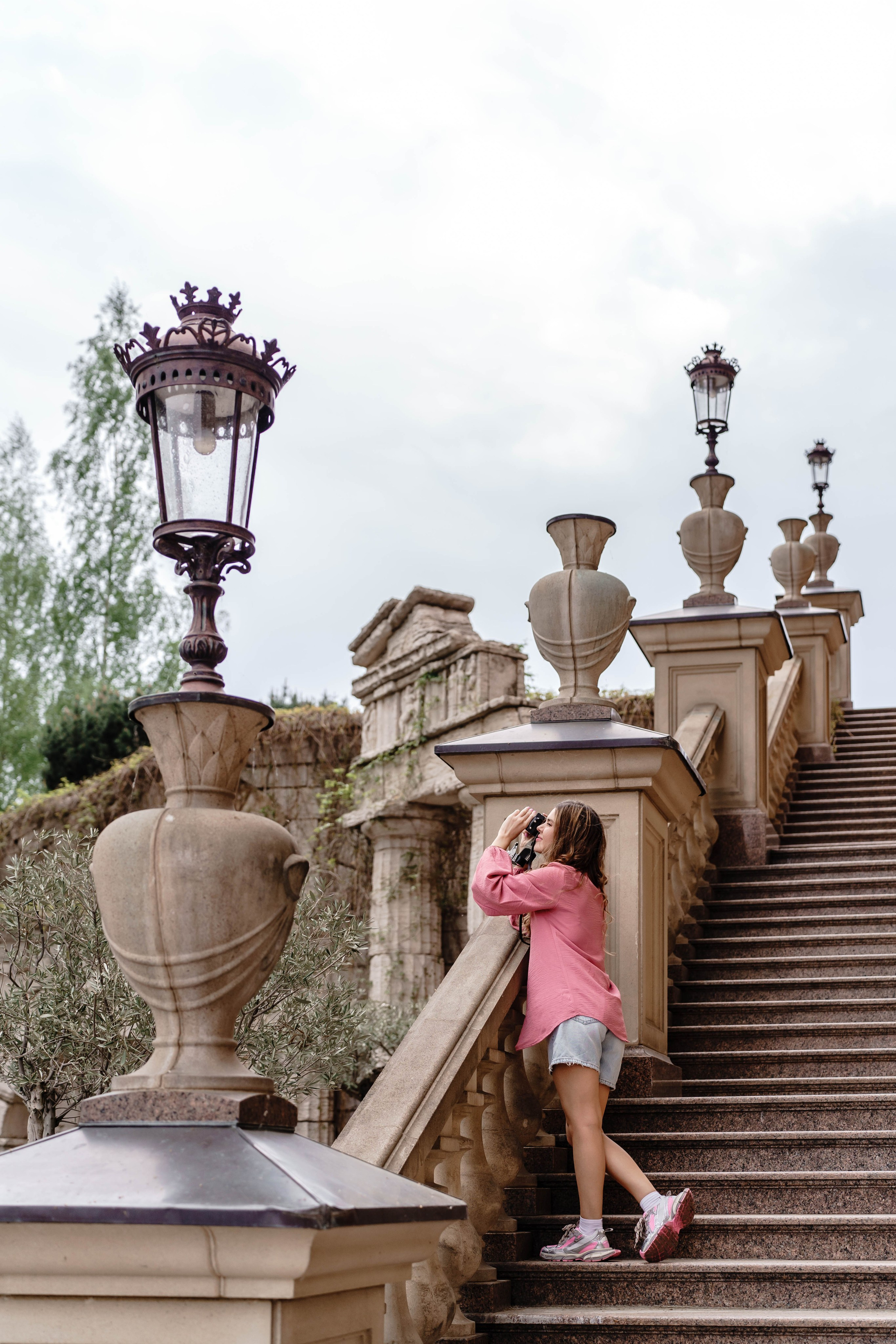 Фотосесія в сакурах. Family photographer in Kiev Natalia Shkavron