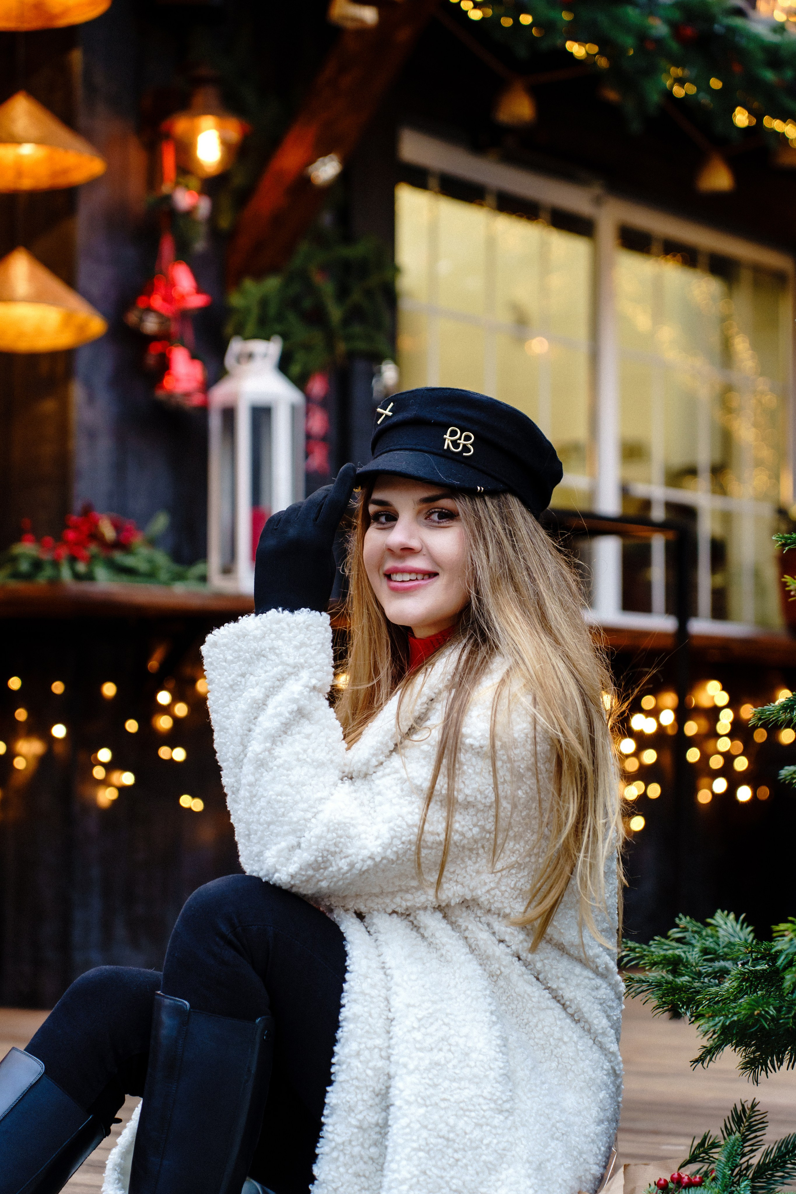 Новорічна індивідуальна фотосесія на ВДНГ. Сімейний фотограф Київ Наталія Шкаврон