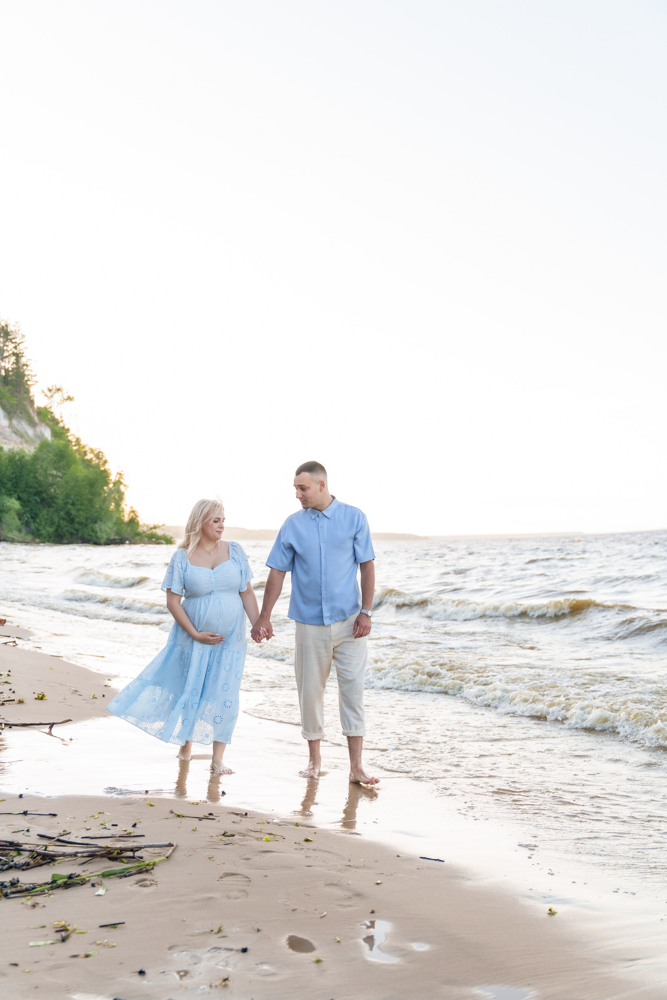 Гендер паті на Київському морі. Family photographer in Kiev Natalia Shkavron
