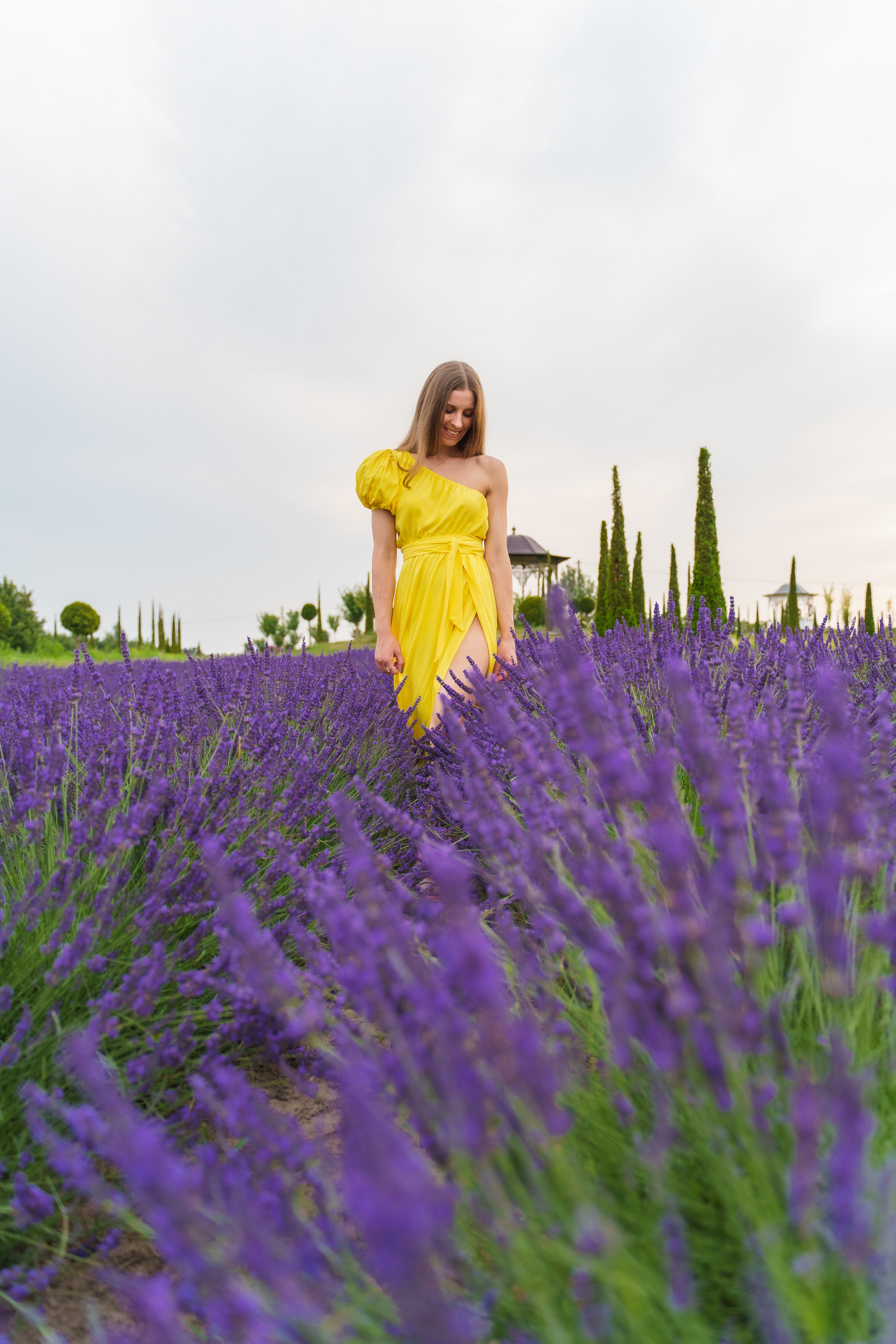 Фотосесія в лаванді у Добропарку. Family photographer in Kiev Natalia Shkavron