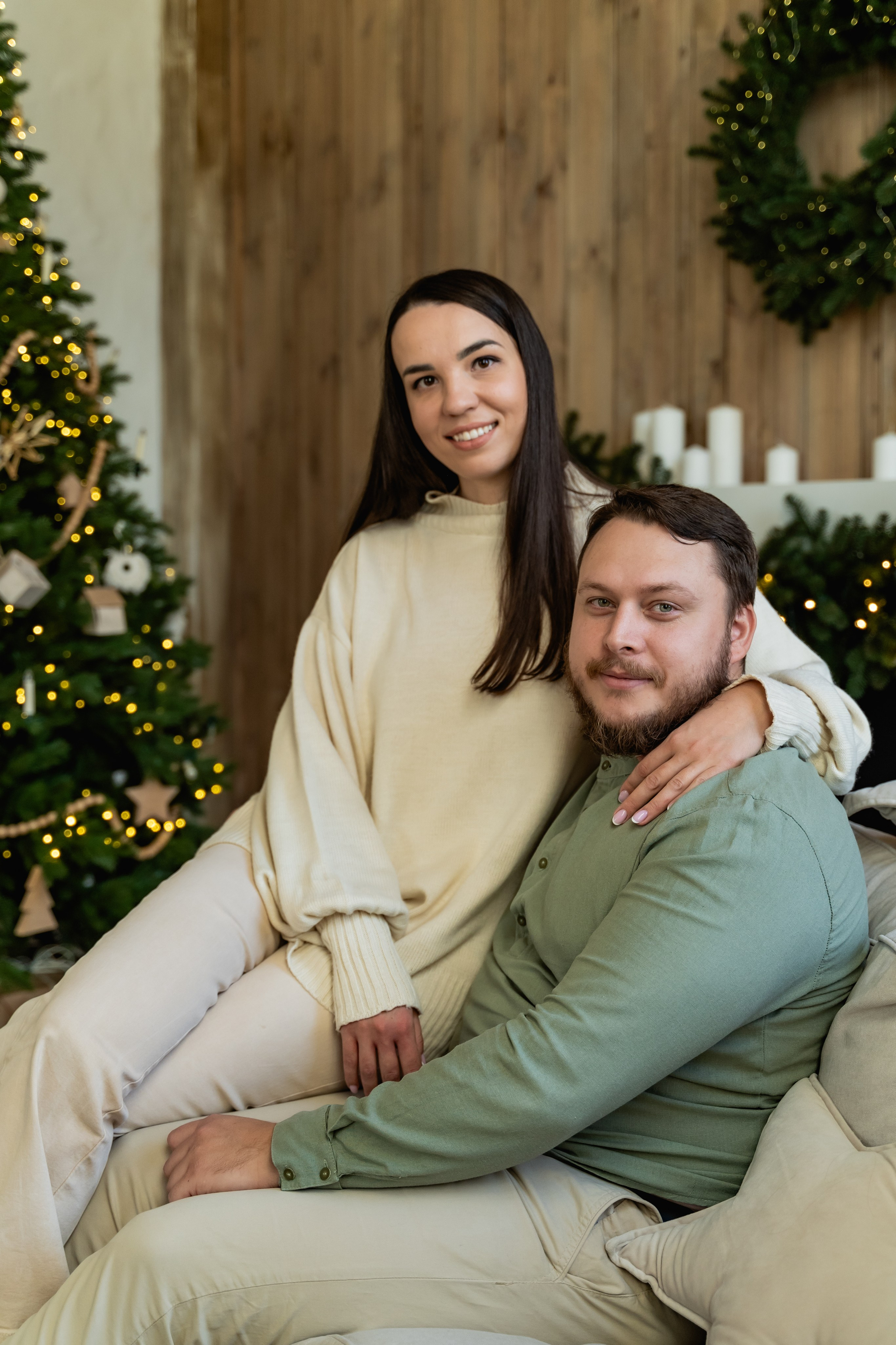 Сімейна новорічна фотосесія. Сімейний фотограф Київ Наталія Шкаврон