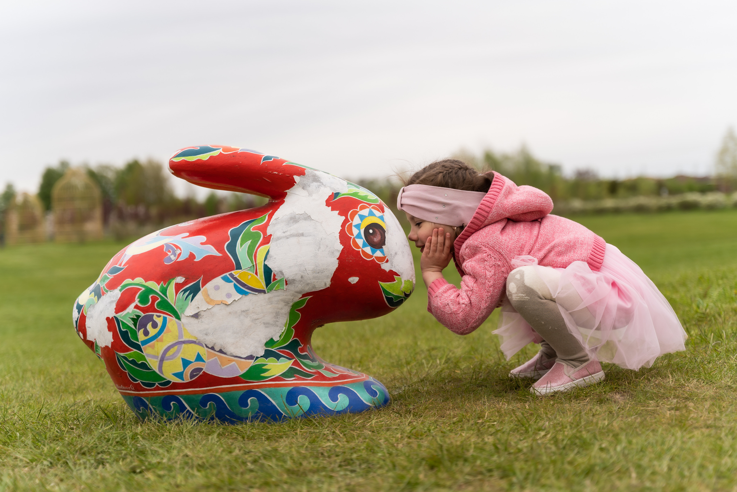 сімейна фотосесія в добропарку, Фотосесія в тюльпанах