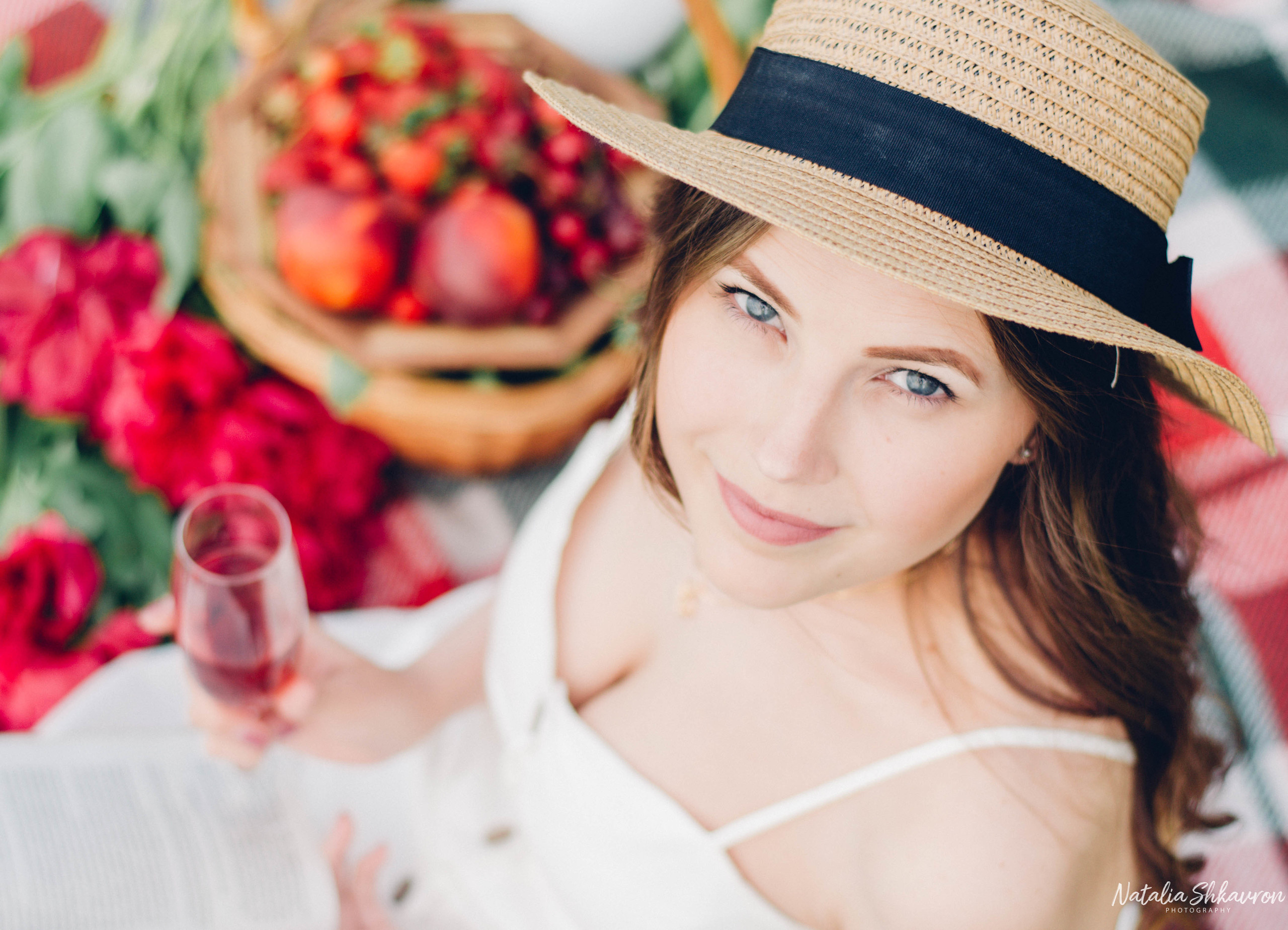 идеи фотосессия с пионами