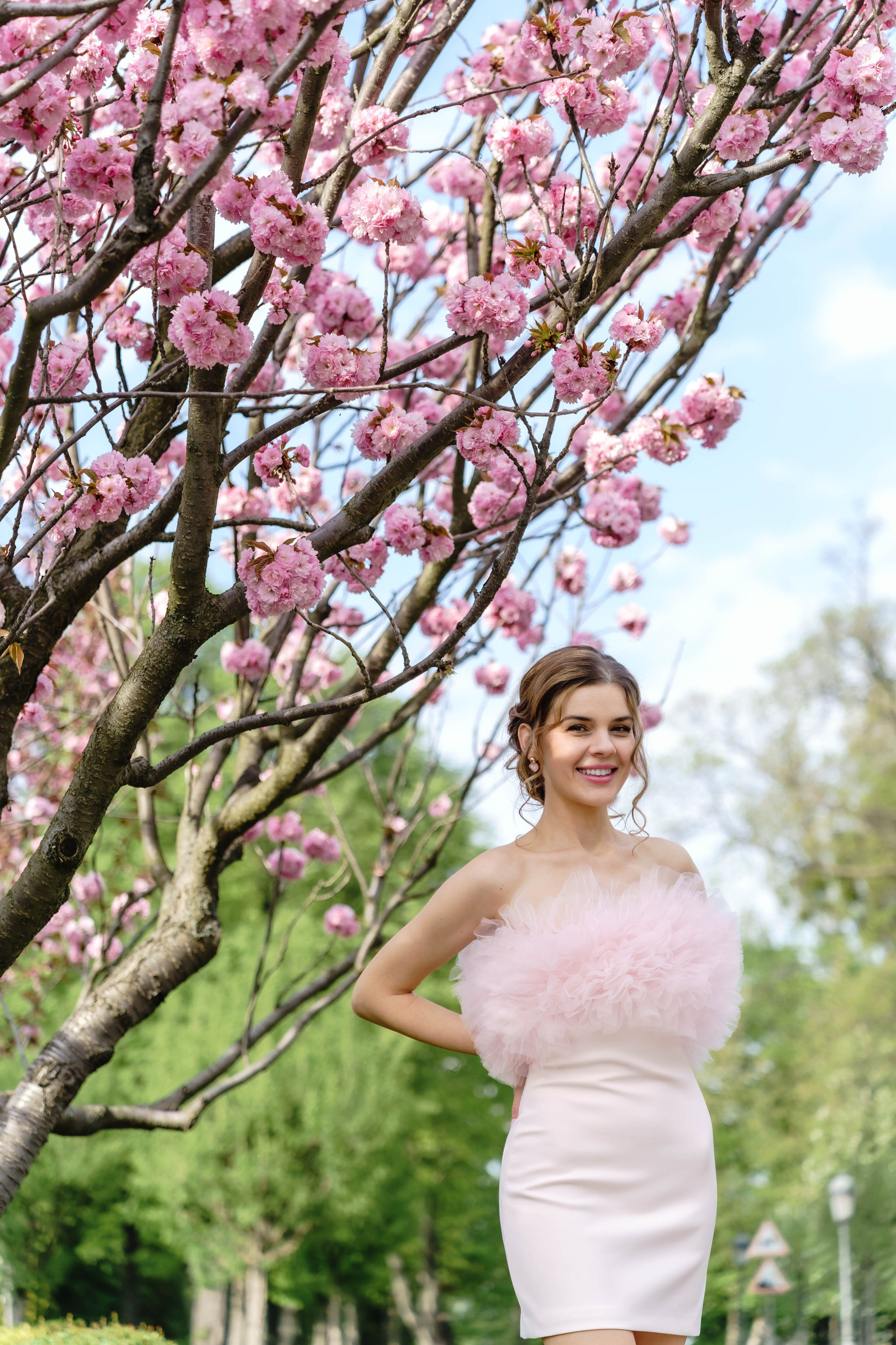 Фотосесія в сакурах. Family photographer in Kiev Natalia Shkavron