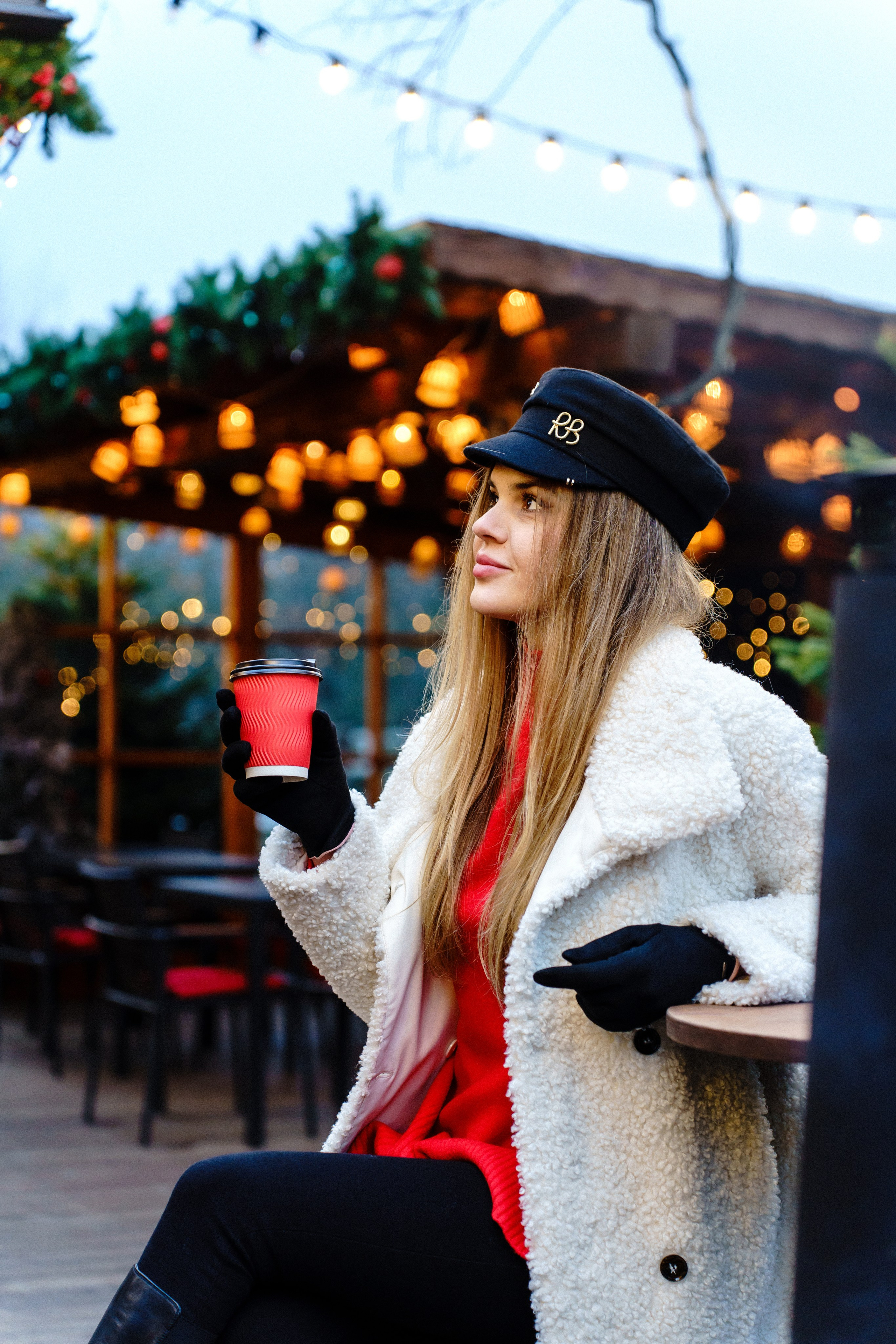 Новорічна індивідуальна фотосесія на ВДНГ. Сімейний фотограф Київ Наталія Шкаврон