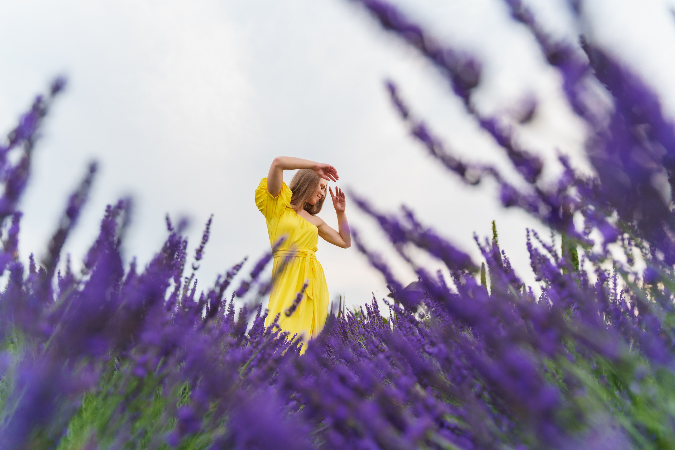 Фотосесія в лаванді у Добропарку. Family photographer in Kiev Natalia Shkavron