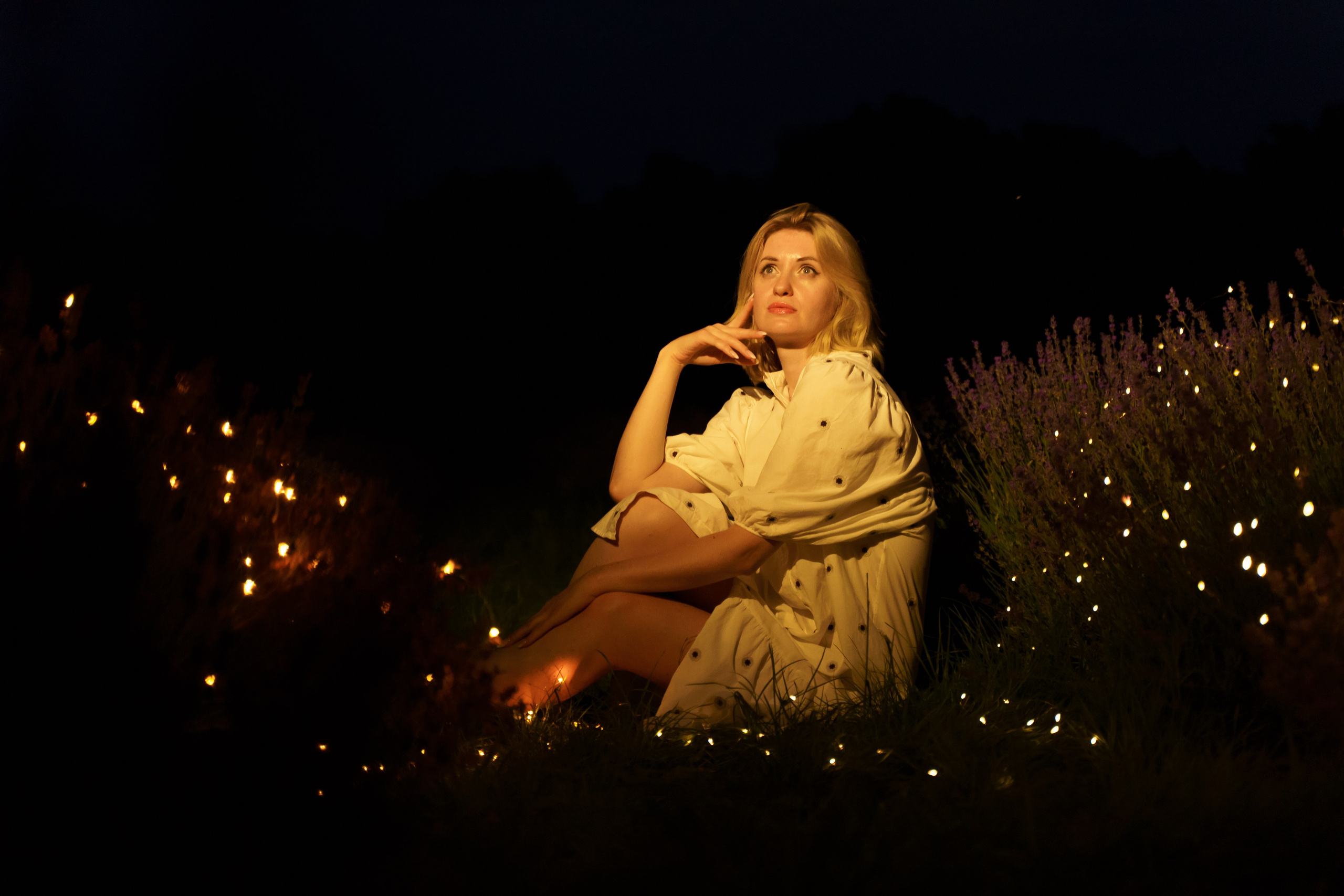 лаванда, фотосесія, київ ,фотограф Городок, фотосесія в жовтій сукні в лаванді