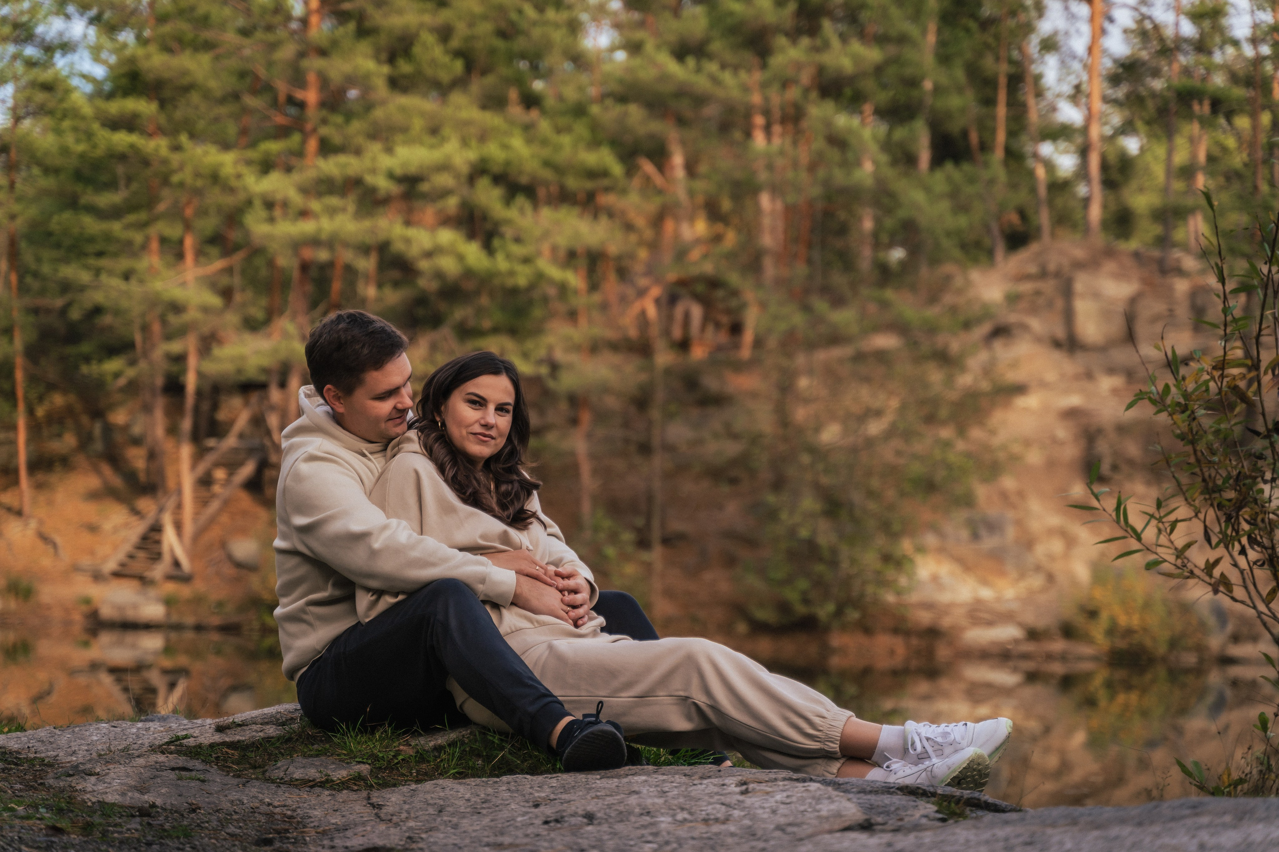 Сімейна фотосесія на природі біля Коростишівського карєру. Сімейний фотограф Київ Наталія Шкаврон
