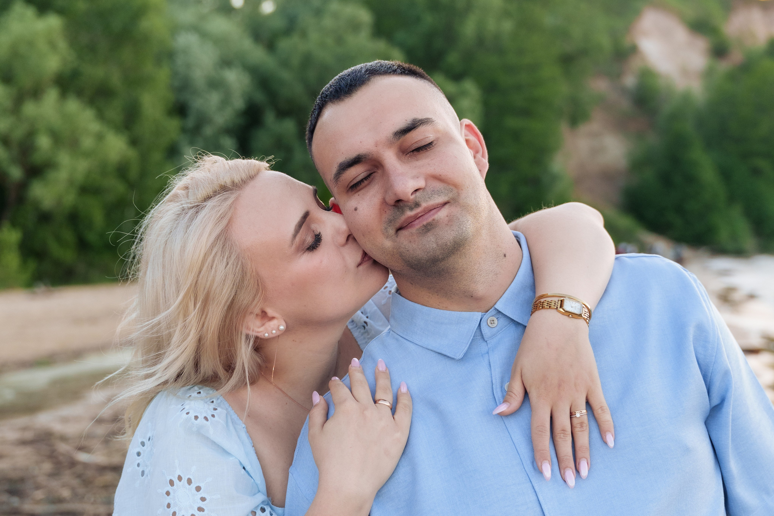 Гендер паті на Київському морі. Family photographer in Kiev Natalia Shkavron