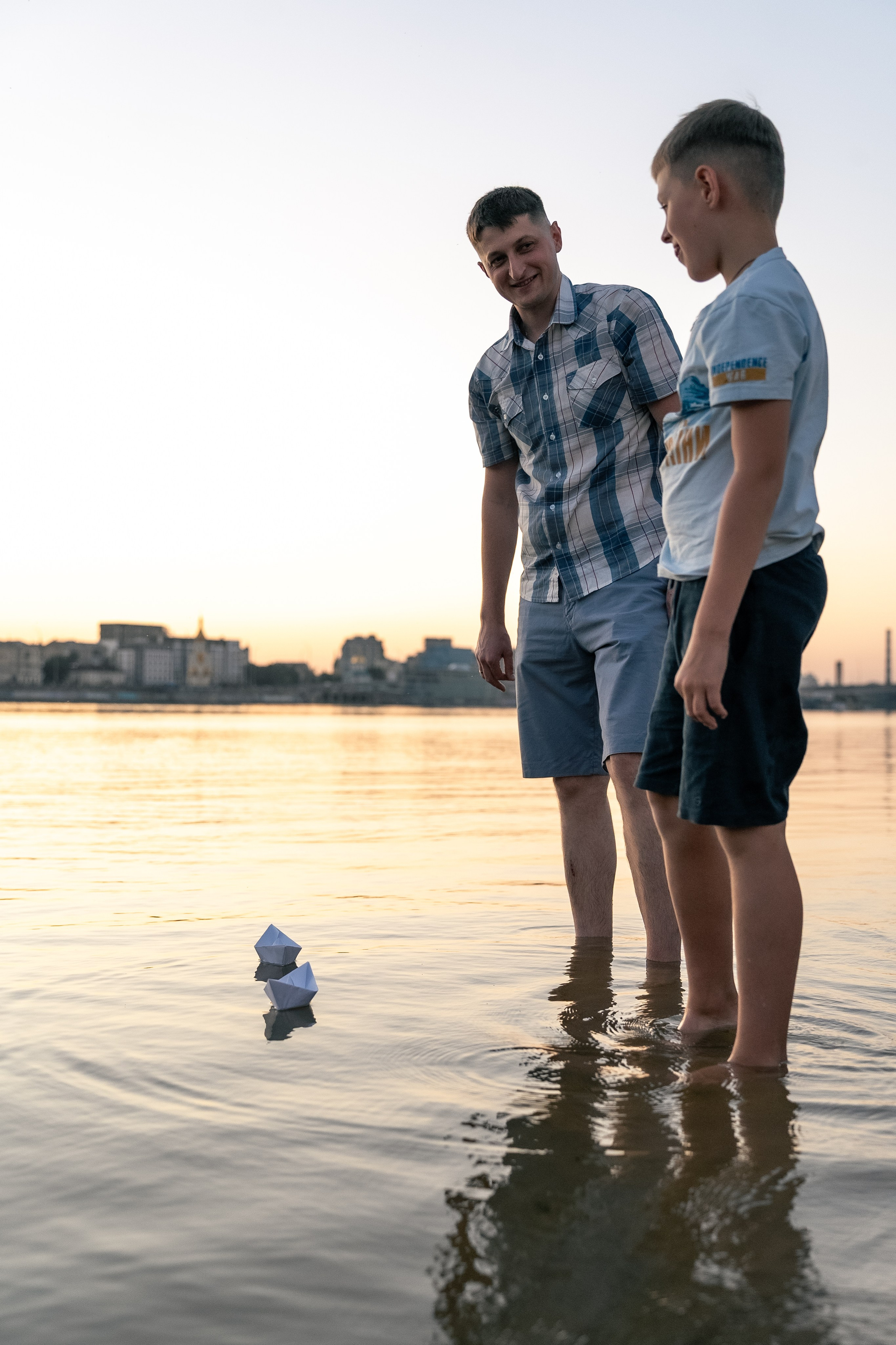 Сімейна фотосесія на Трухановому острові. Сімейний фотограф Київ Наталія Шкаврон