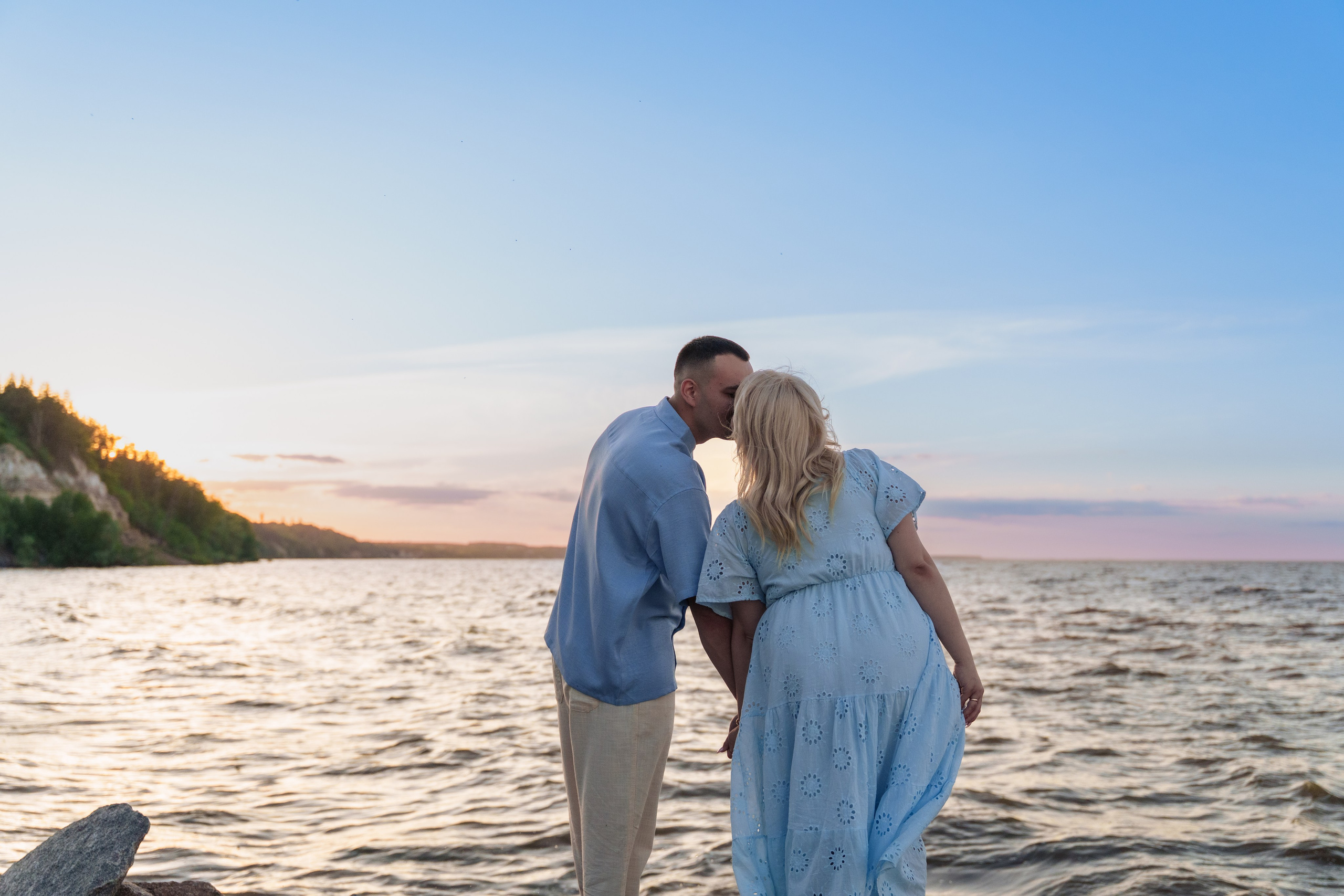 Гендер паті на Київському морі. Family photographer in Kiev Natalia Shkavron