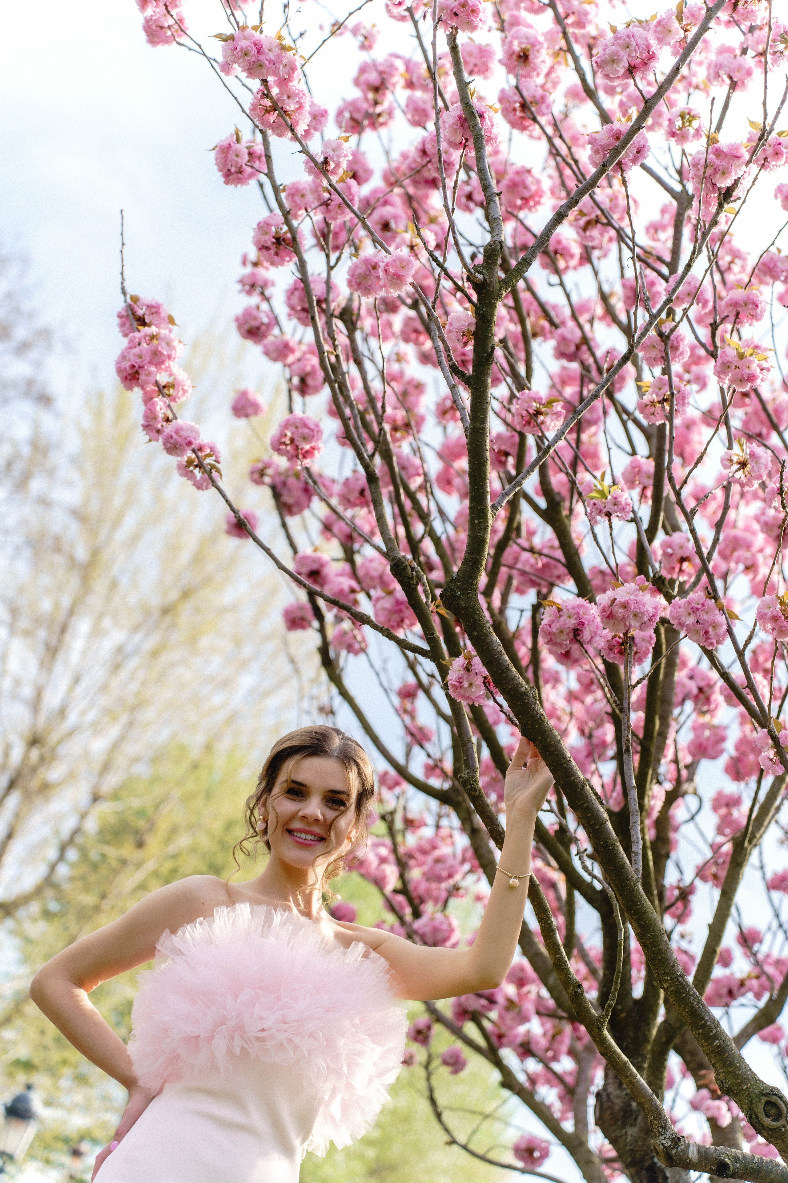 Фотосесія в сакурах. Family photographer in Kiev Natalia Shkavron