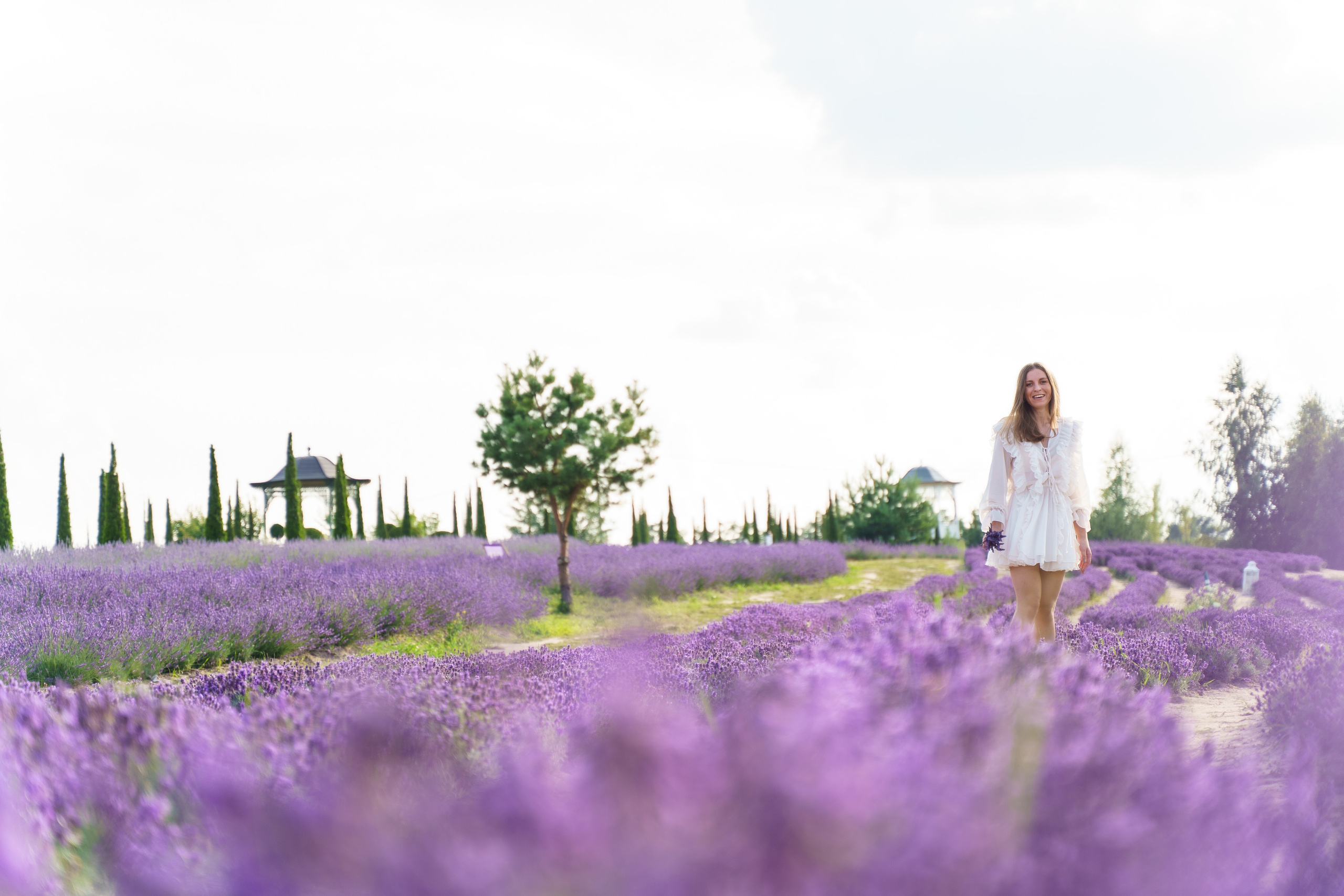 Фотосесія в лаванді у Добропарку. Family photographer in Kiev Natalia Shkavron