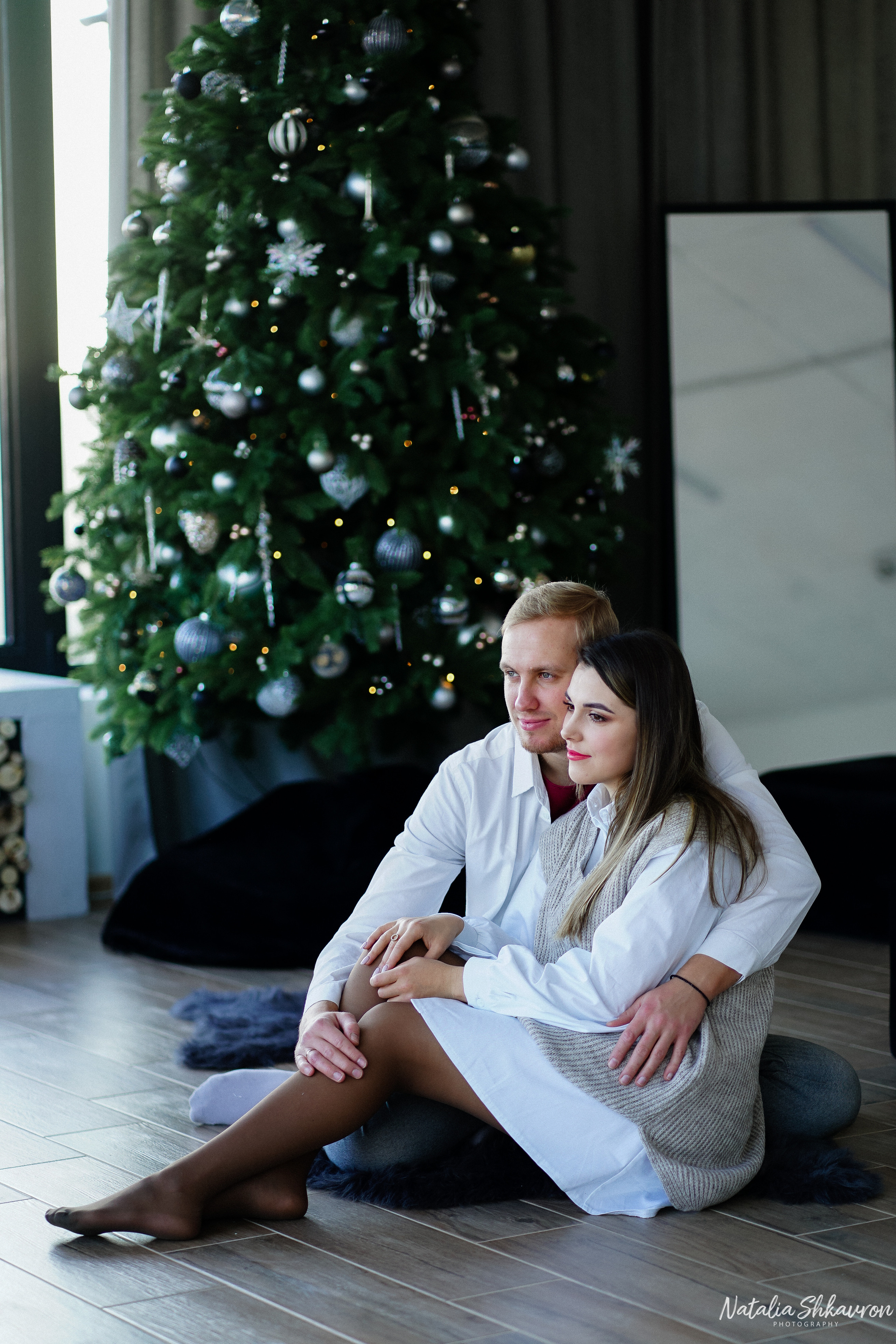 Новорічна сімейна фотосесія. Family photographer in Kiev Natalia Shkavron