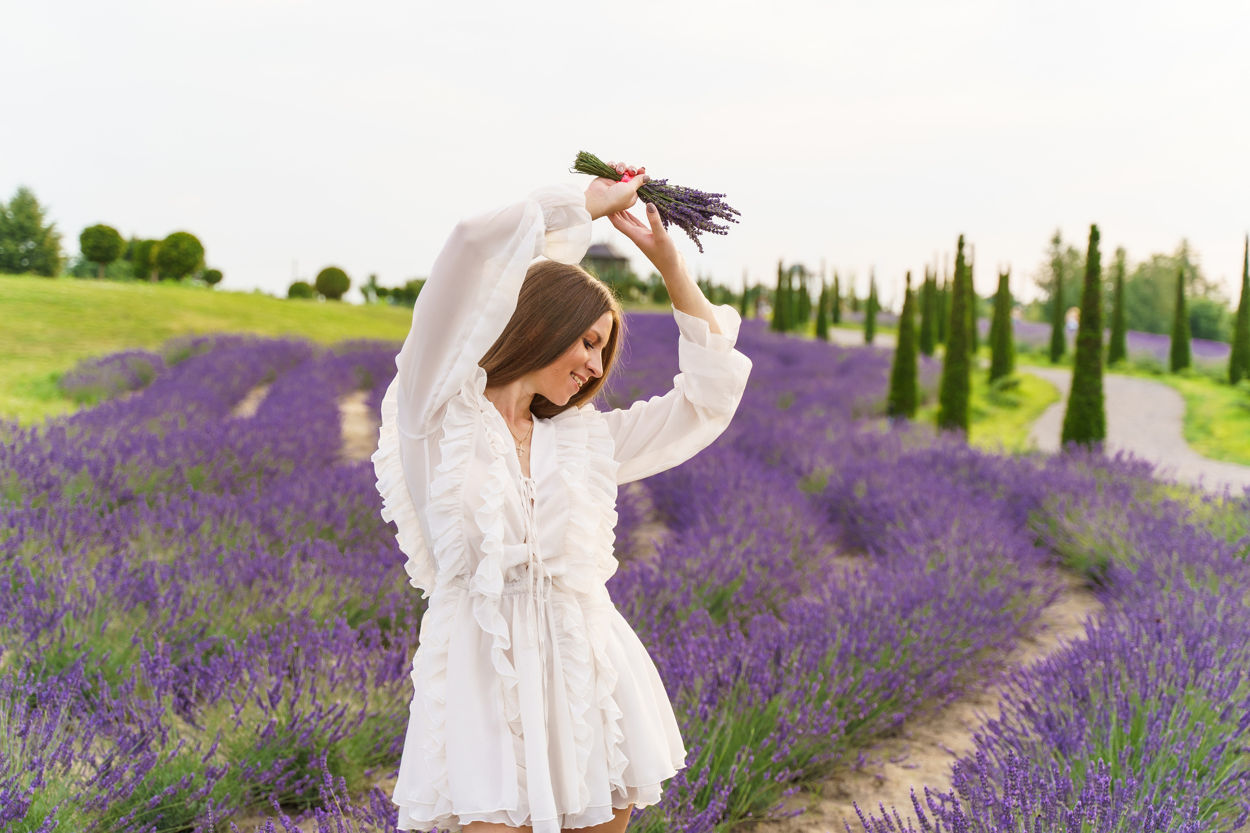 Фотосесія в лаванді у Добропарку. Family photographer in Kiev Natalia Shkavron