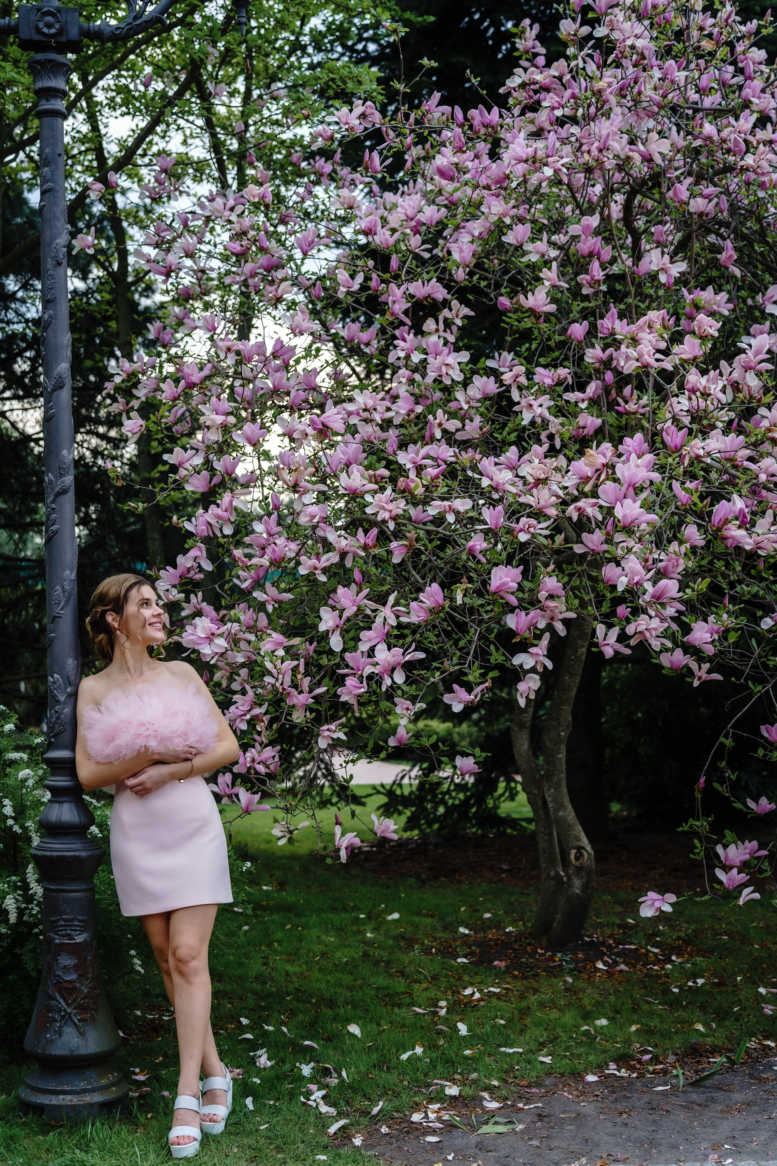 Фотосесія в магноліях. Сімейний фотограф Київ Наталія Шкаврон