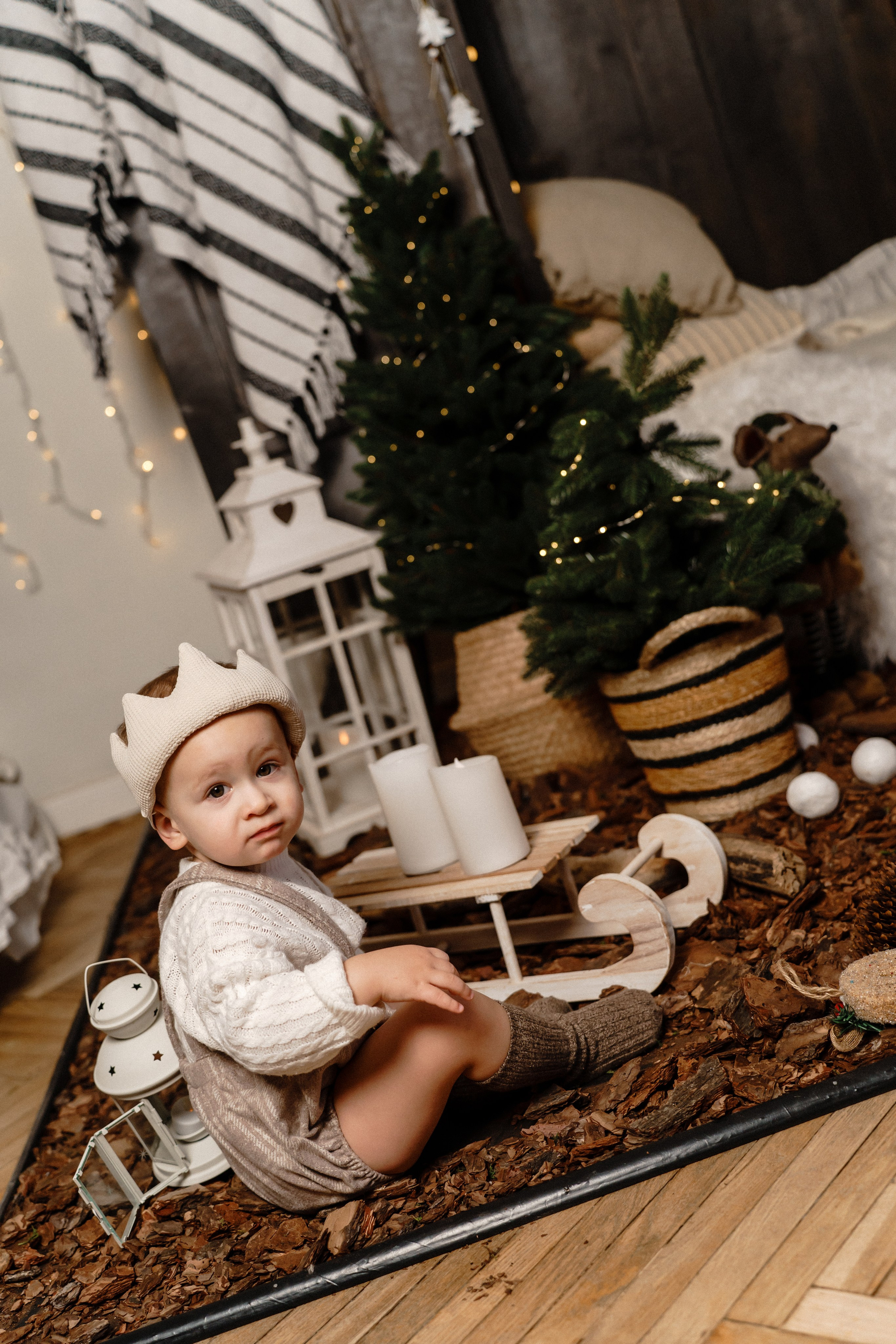 Новорічна фотосесія мами та сина. Family photographer in Kiev Natalia Shkavron