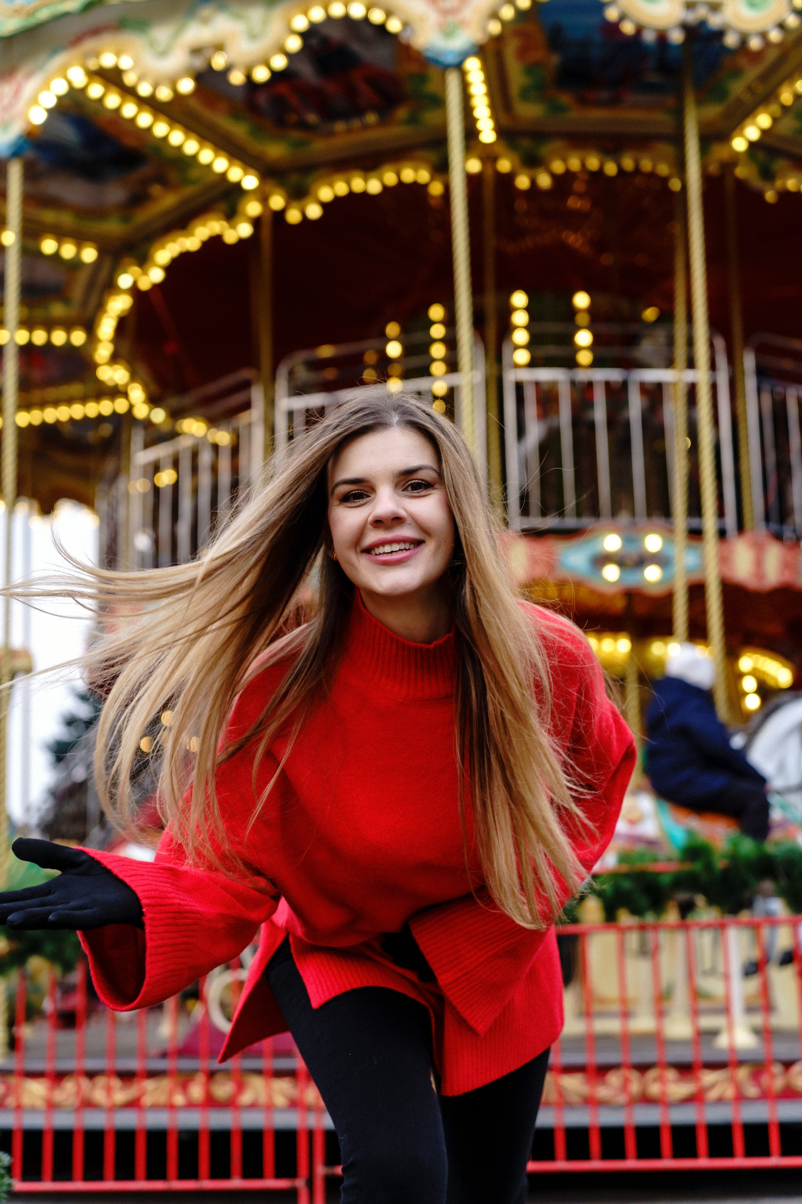 Новорічна індивідуальна фотосесія на ВДНГ. Сімейний фотограф Київ Наталія Шкаврон