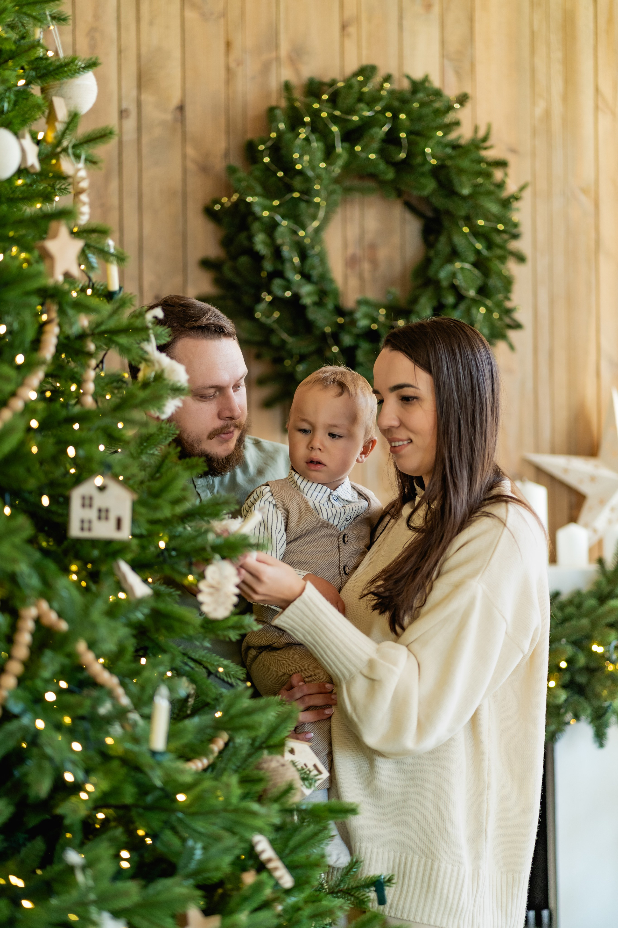 Сімейна новорічна фотосесія. Сімейний фотограф Київ Наталія Шкаврон