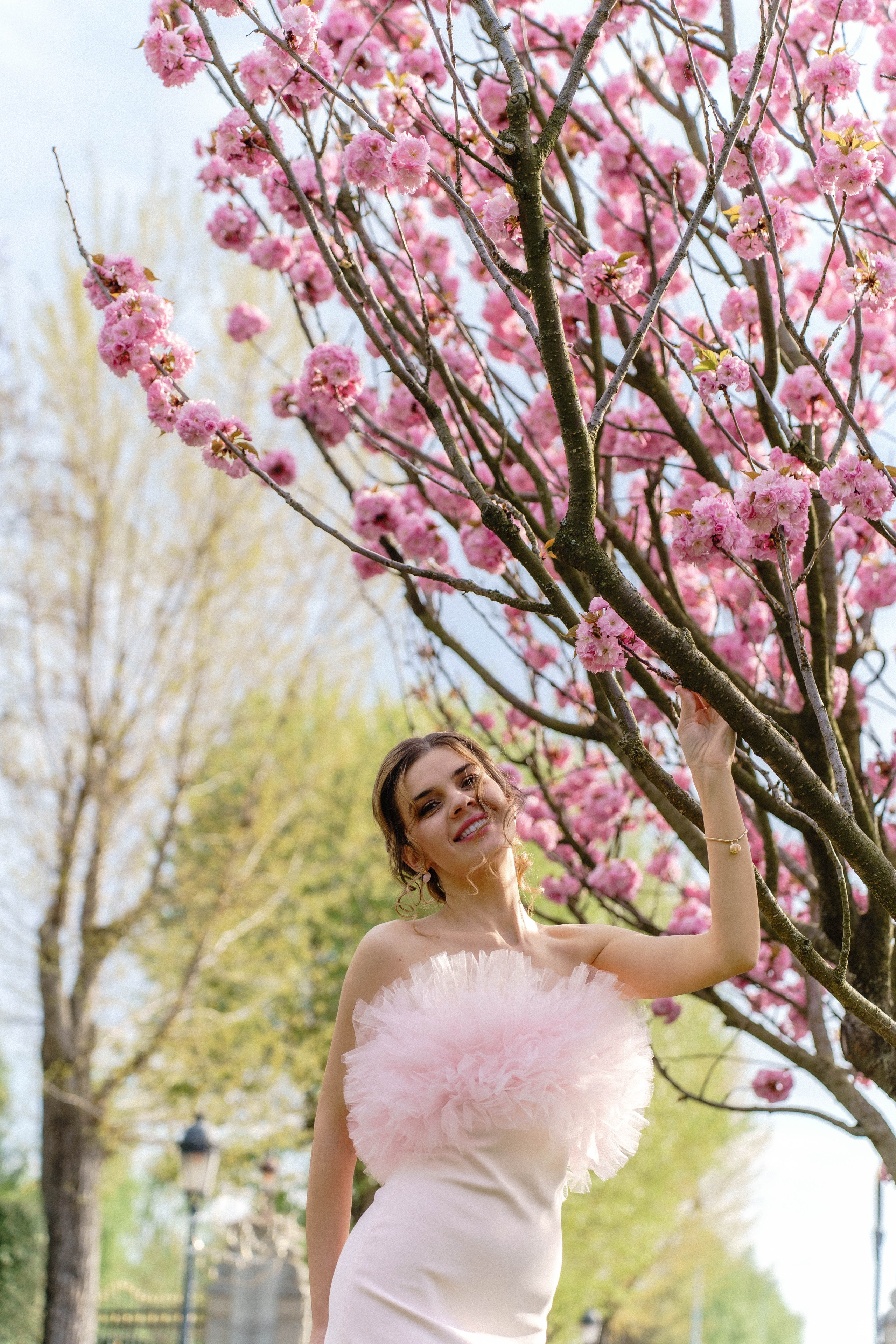 Фотосесія в сакурах. Family photographer in Kiev Natalia Shkavron