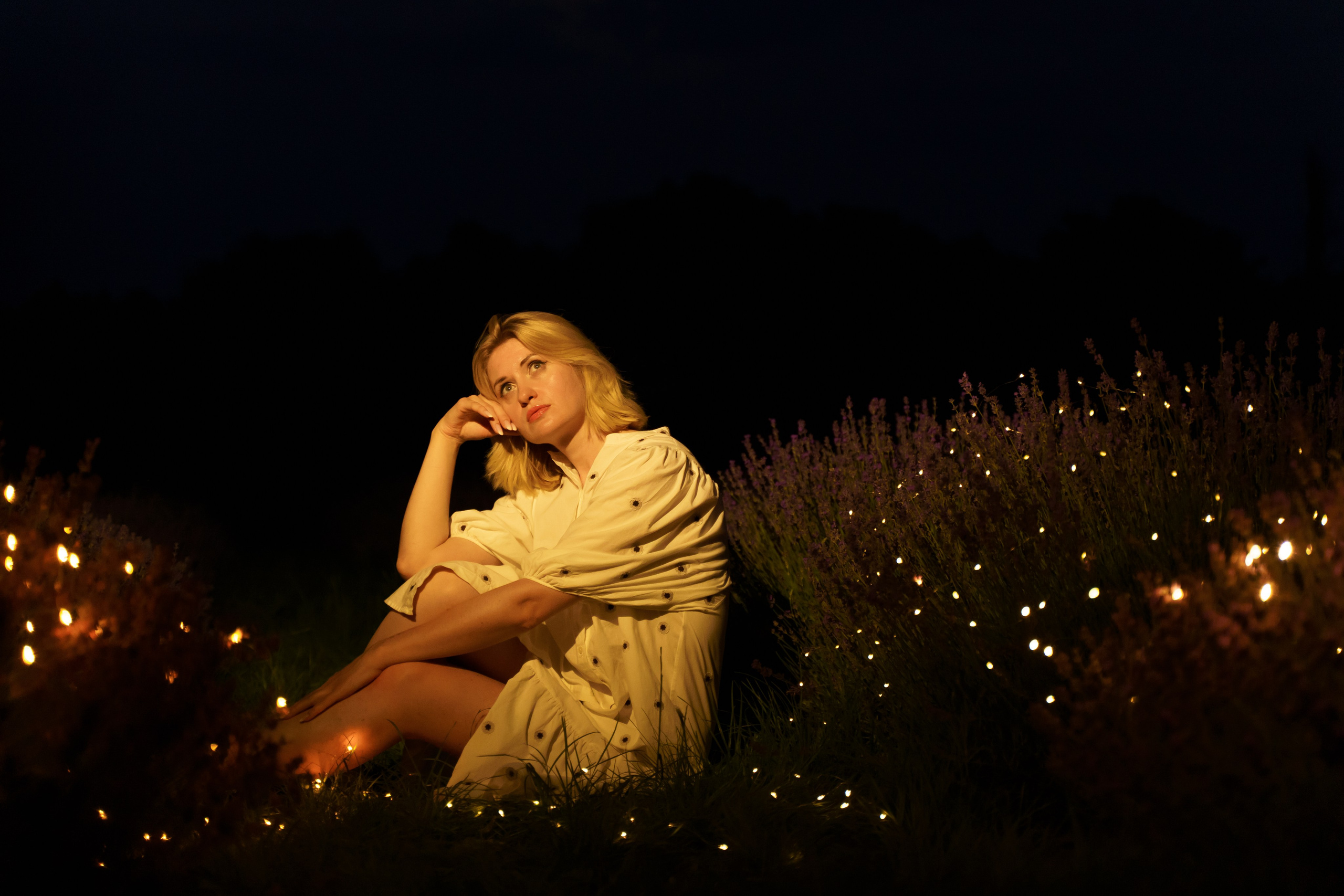 лаванда, фотосесія, київ ,фотограф Городок, фотосесія в жовтій сукні в лаванді