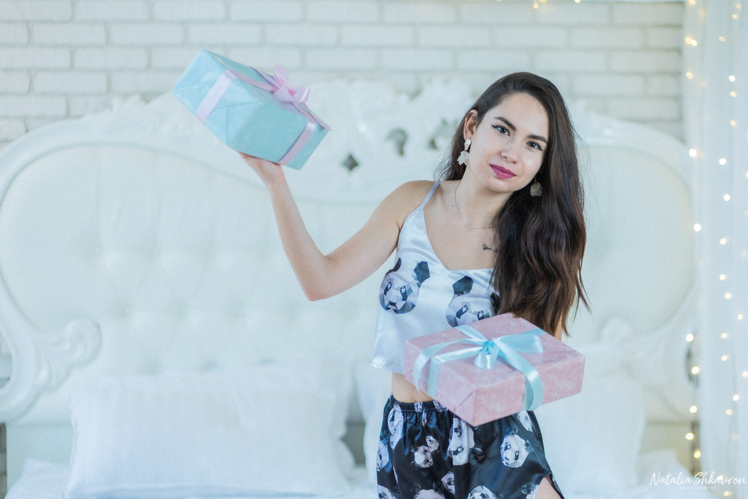 Індивідуальна новорічна фотосесія. Сімейний фотограф Київ Наталія Шкаврон