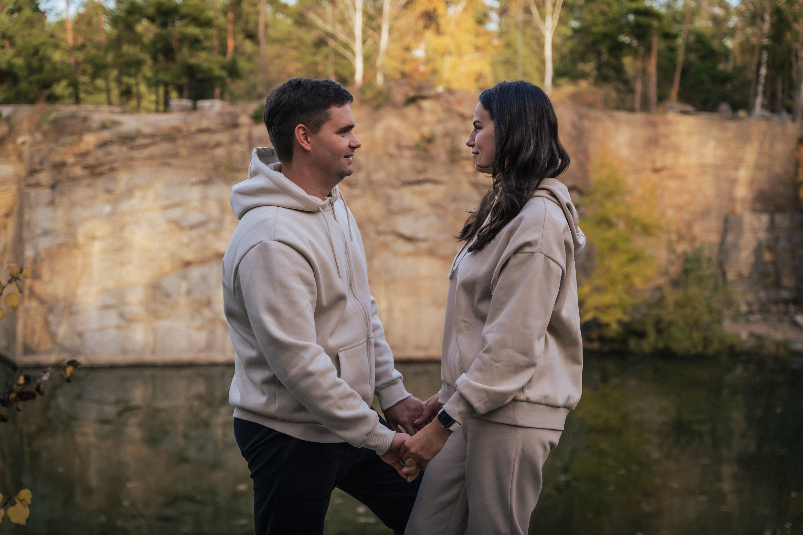 Сімейна фотосесія на природі біля Коростишівського карєру. Сімейний фотограф Київ Наталія Шкаврон