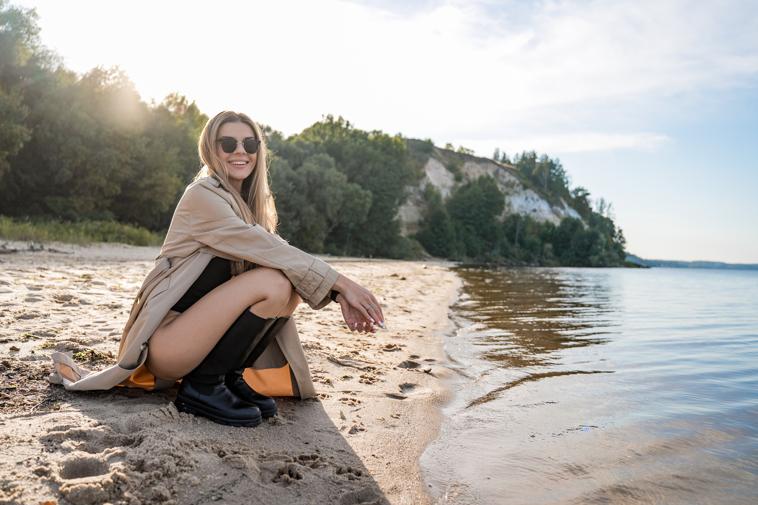 Індивідуальна фотосесія на Київському морі. Сімейний фотограф Київ Наталія Шкаврон
