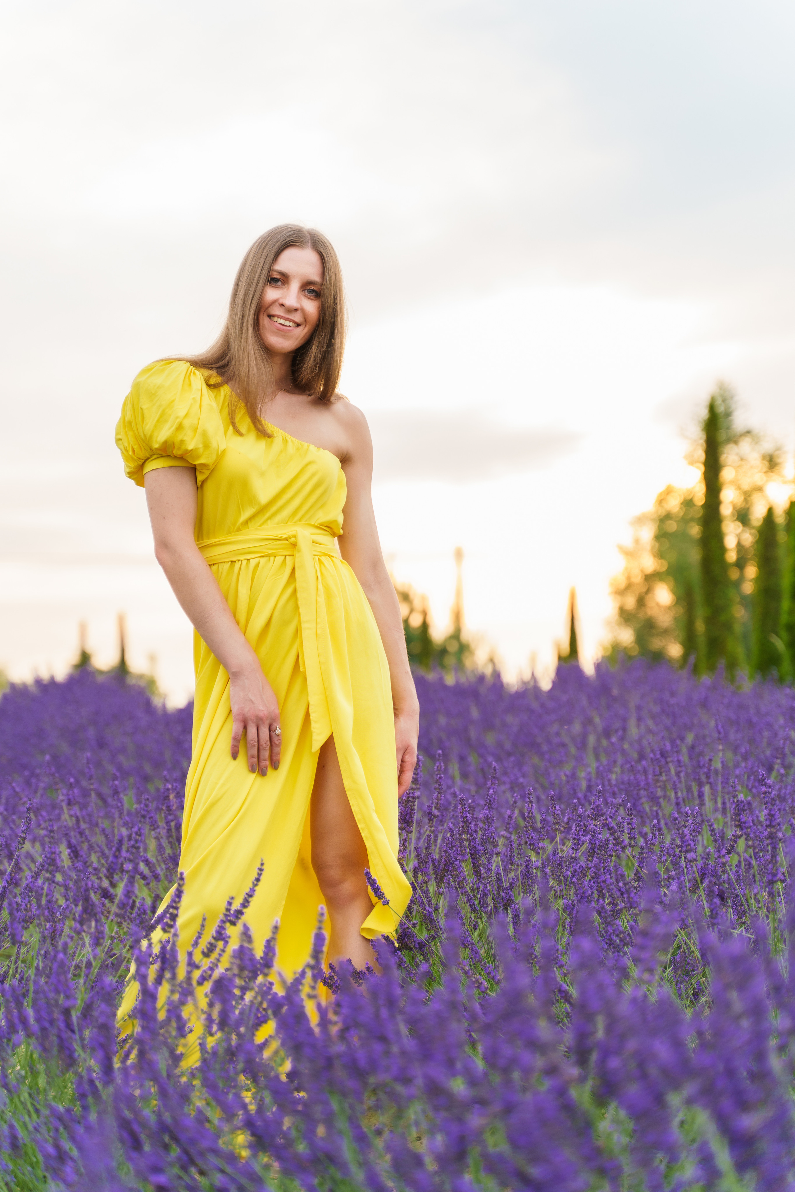 Фотосесія в лаванді у Добропарку. Family photographer in Kiev Natalia Shkavron