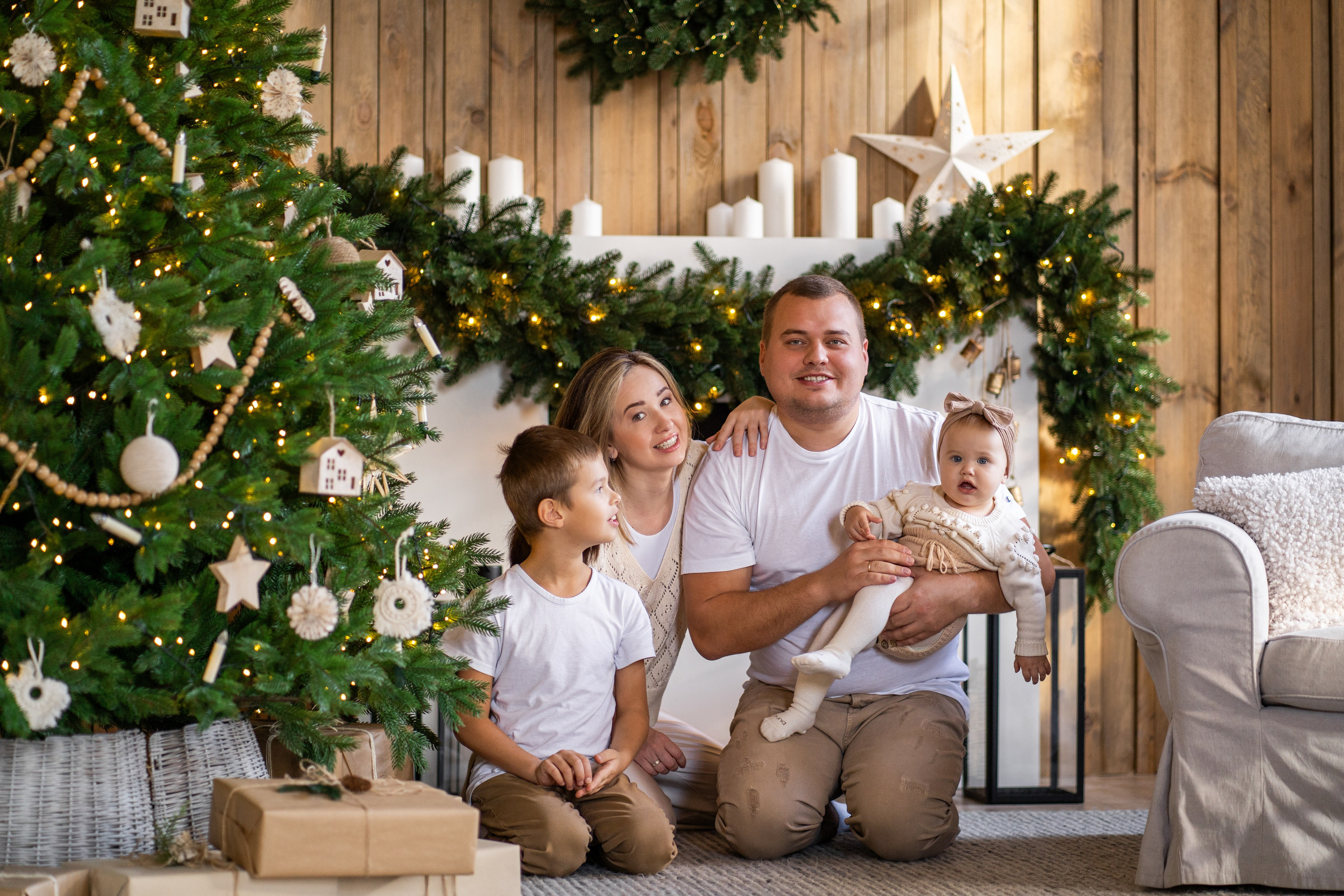 новорічна фотосесія, сімейна фотосесія київ, 