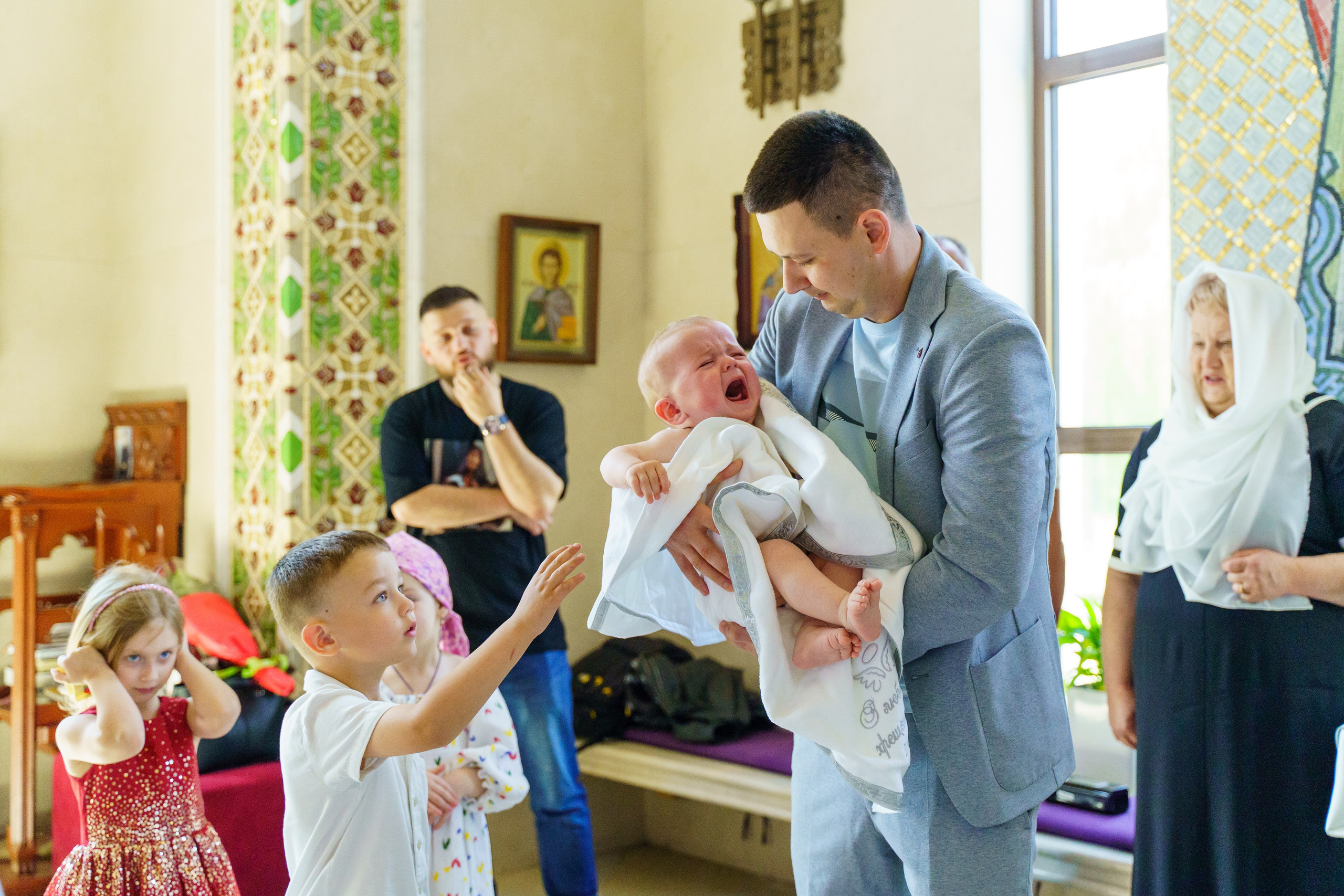 Хрестини Марка 2024. Сімейний фотограф Київ Наталія Шкаврон