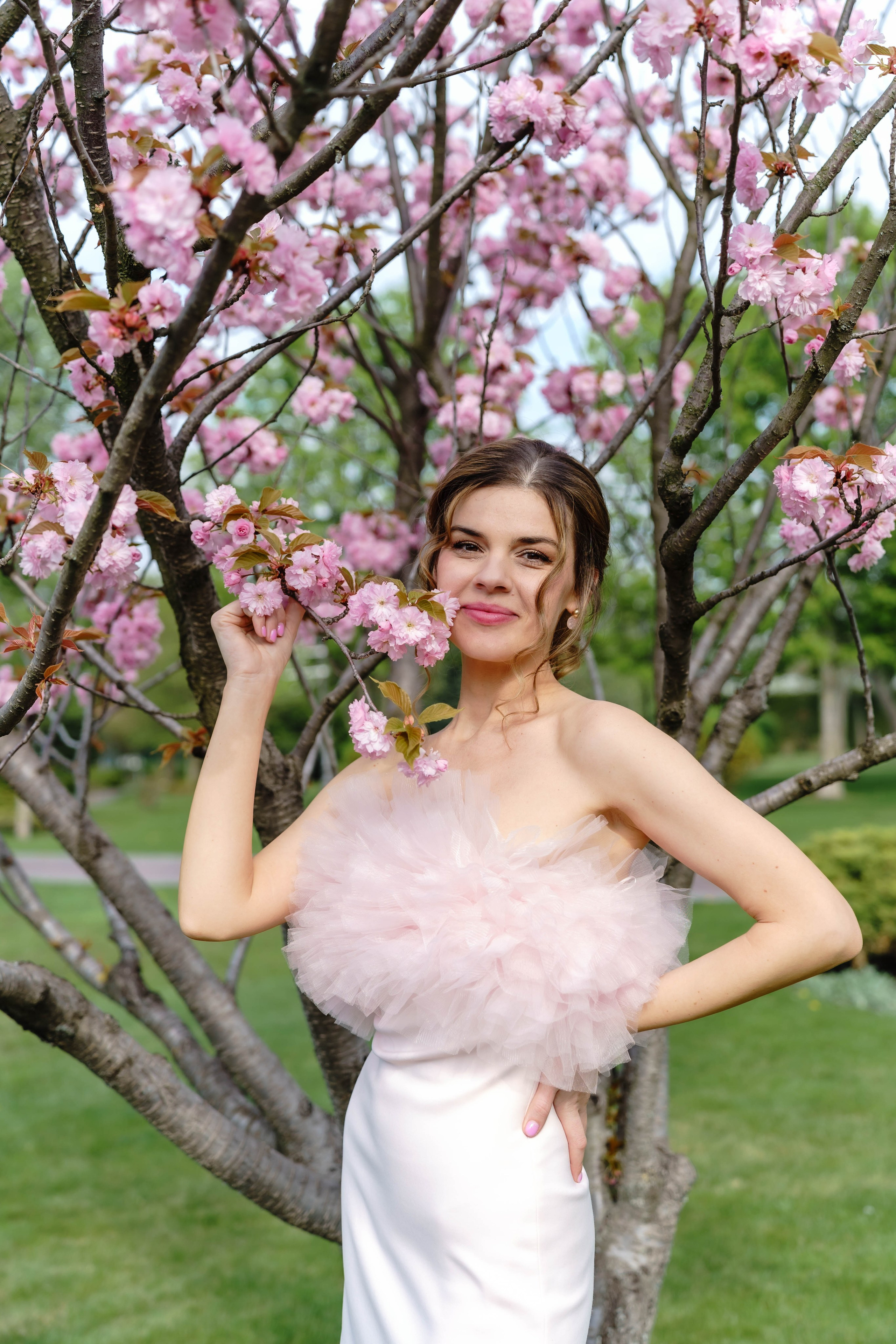 Фотосесія в сакурах. Family photographer in Kiev Natalia Shkavron